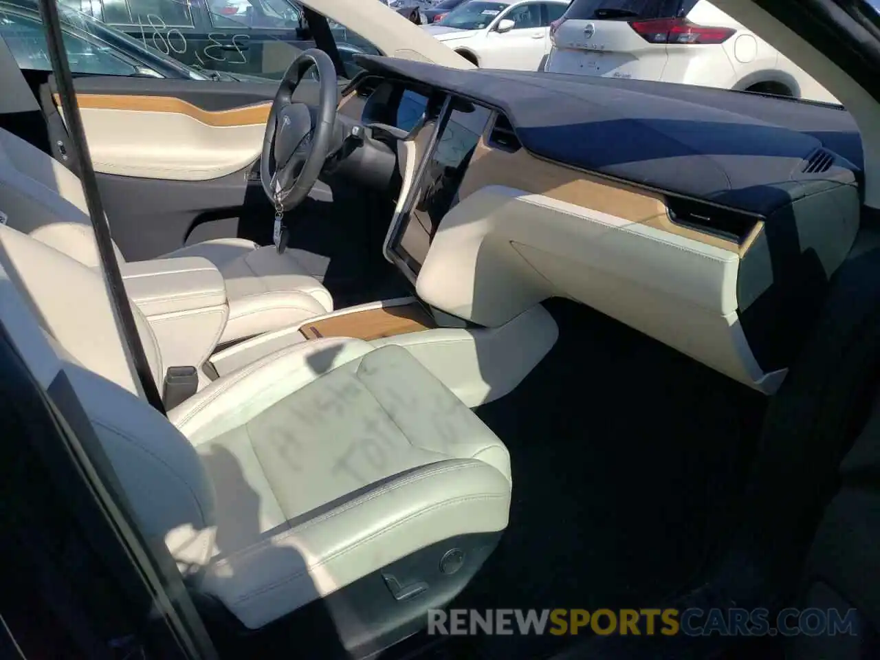 5 Photograph of a damaged car 5YJXCAE27KF185769 TESLA MODEL X 2019