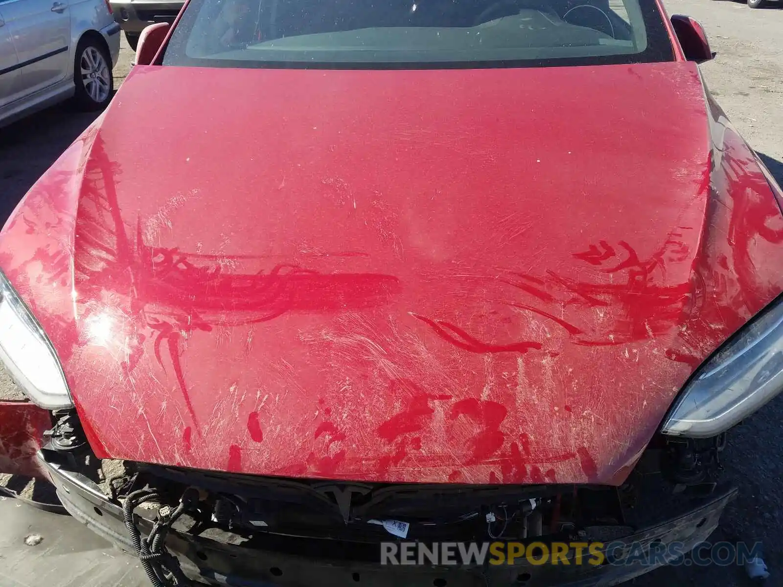 7 Photograph of a damaged car 5YJXCAE27KF191006 TESLA MODEL X 2019