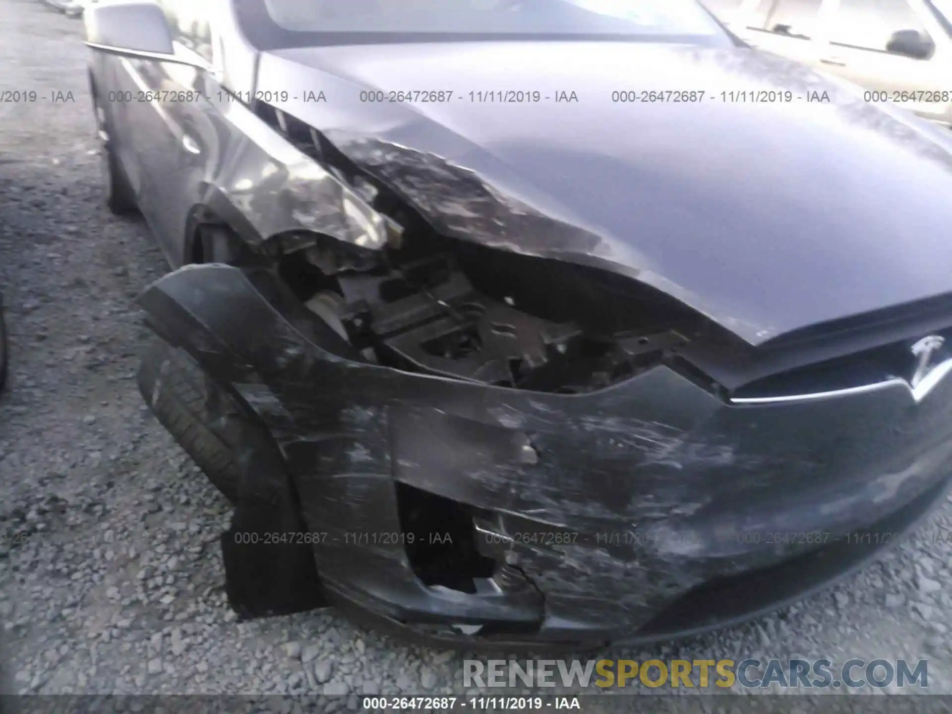 6 Photograph of a damaged car 5YJXCAE28KF151372 TESLA MODEL X 2019