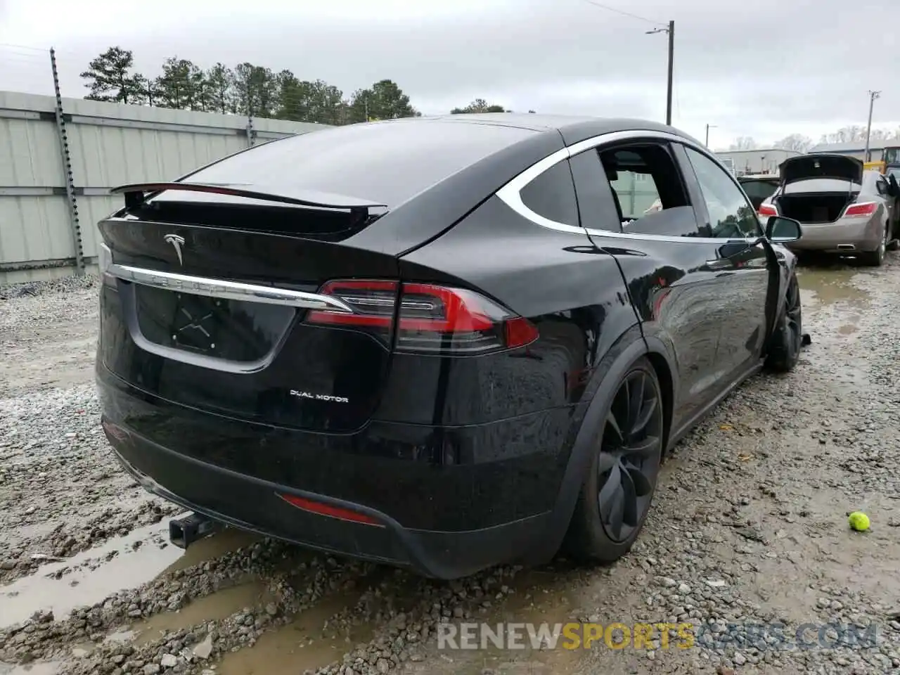 4 Photograph of a damaged car 5YJXCAE28KF182086 TESLA MODEL X 2019