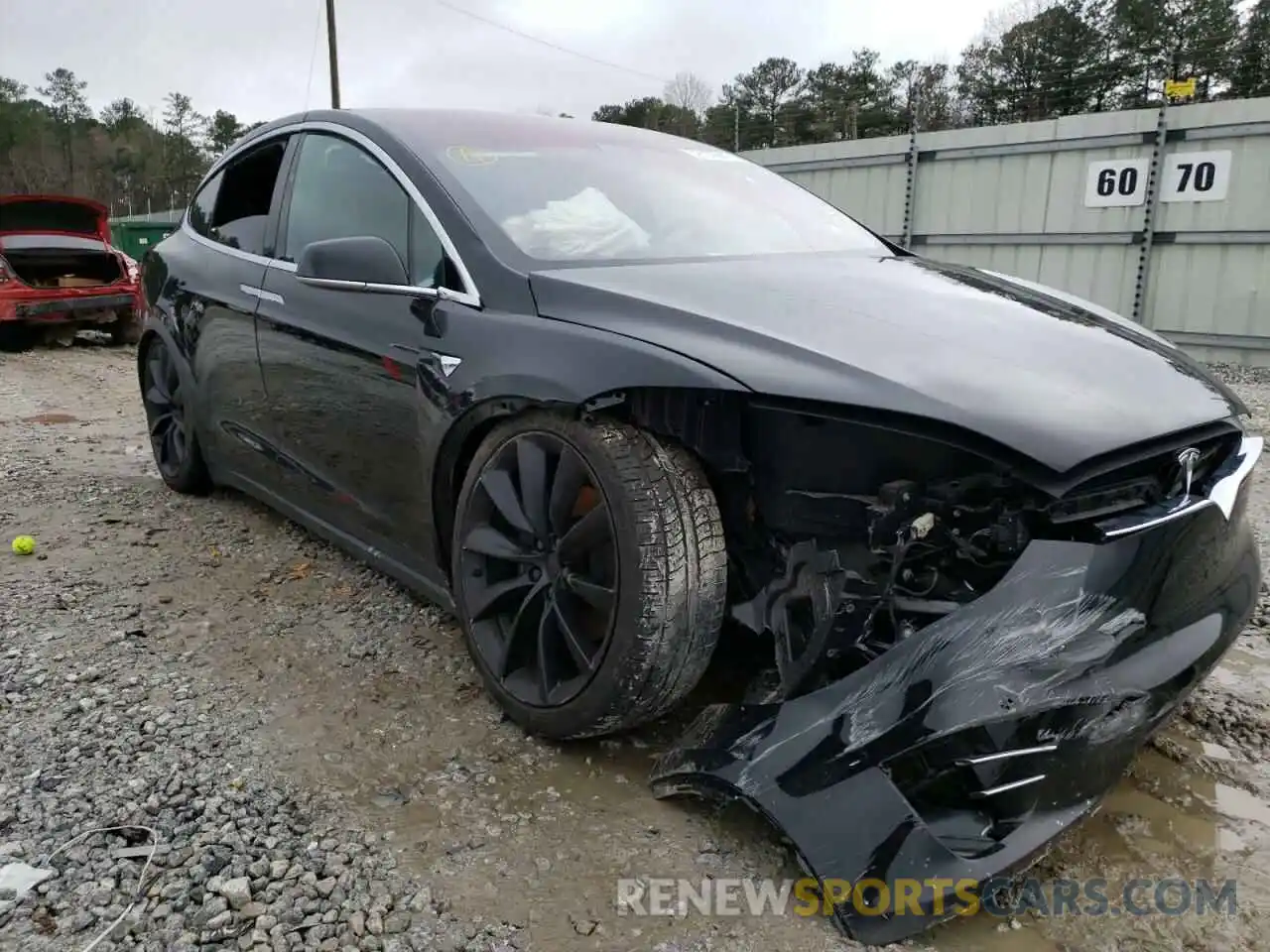 9 Photograph of a damaged car 5YJXCAE28KF182086 TESLA MODEL X 2019