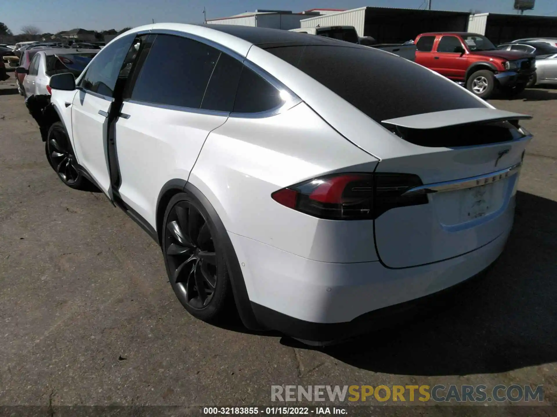 3 Фотография поврежденного автомобиля 5YJXCAE28KF185201 TESLA MODEL X 2019