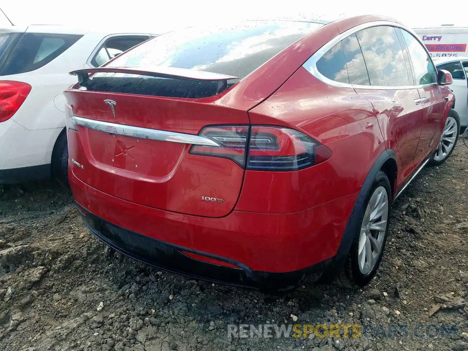 4 Фотография поврежденного автомобиля 5YJXCAE29KF149873 TESLA MODEL X 2019