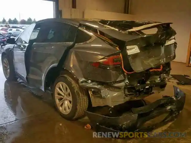 3 Photograph of a damaged car 5YJXCAE29KF181903 TESLA MODEL X 2019