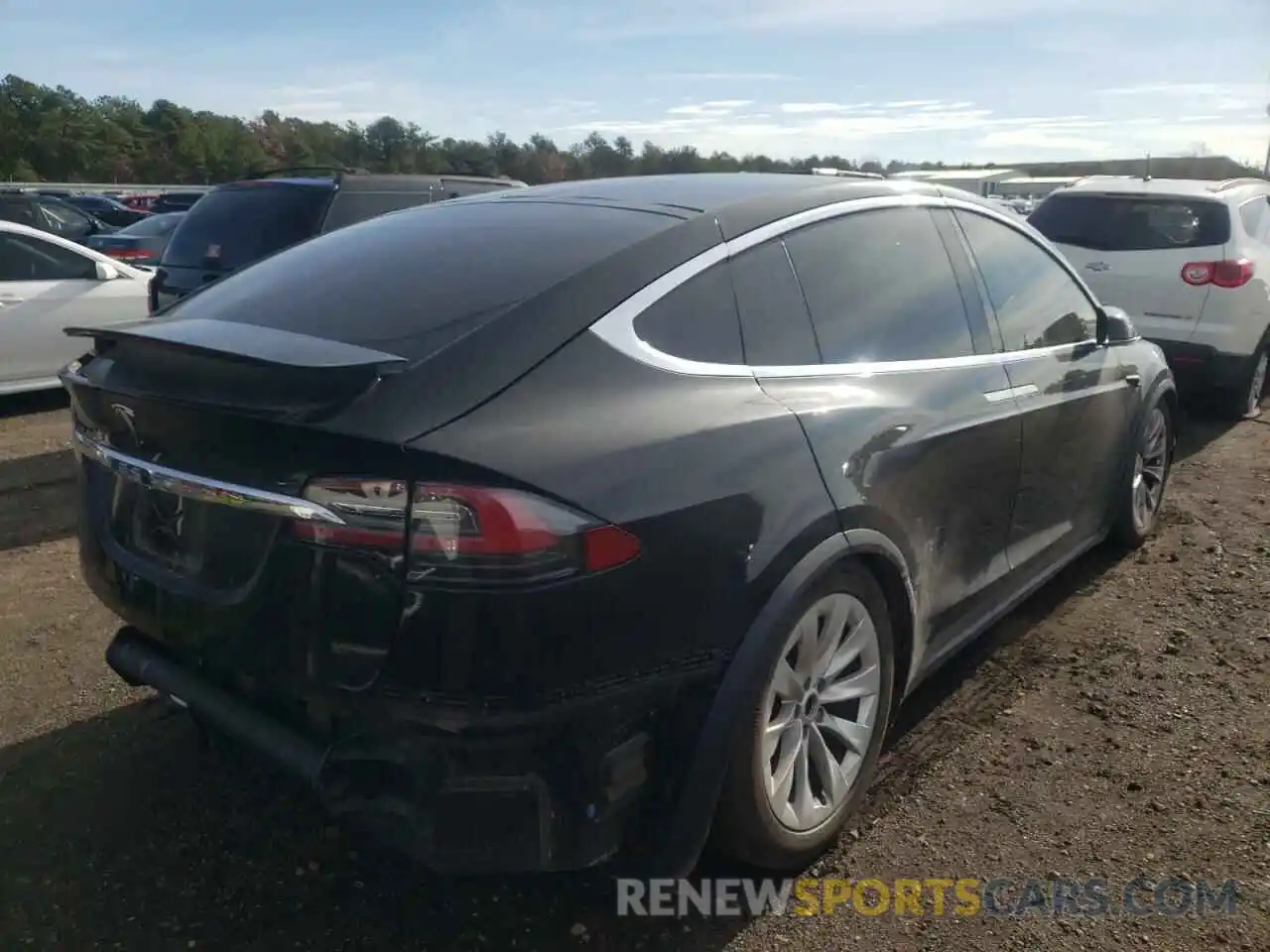 4 Photograph of a damaged car 5YJXCAE29KF181979 TESLA MODEL X 2019