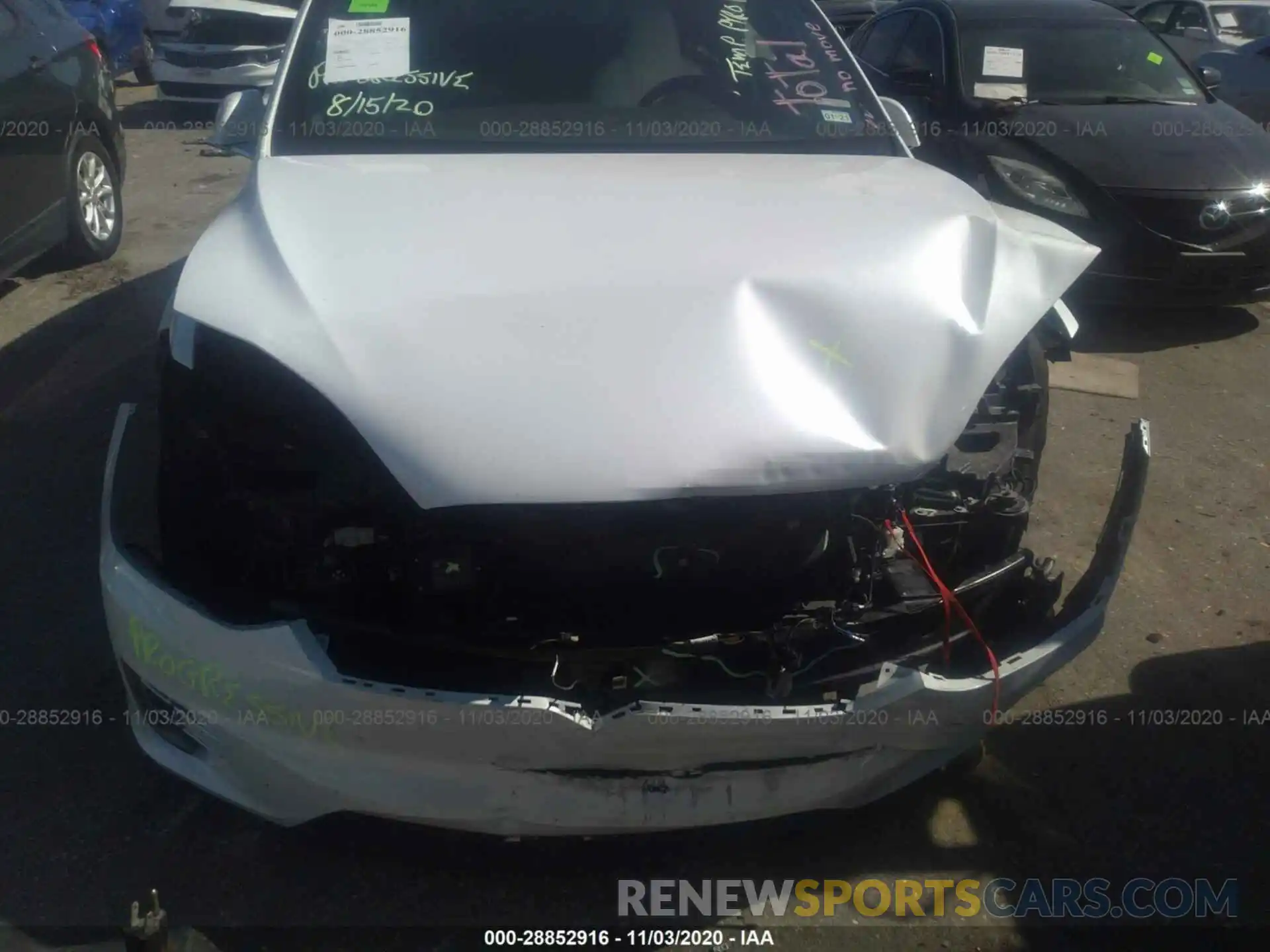 6 Photograph of a damaged car 5YJXCAE2XKF162406 TESLA MODEL X 2019