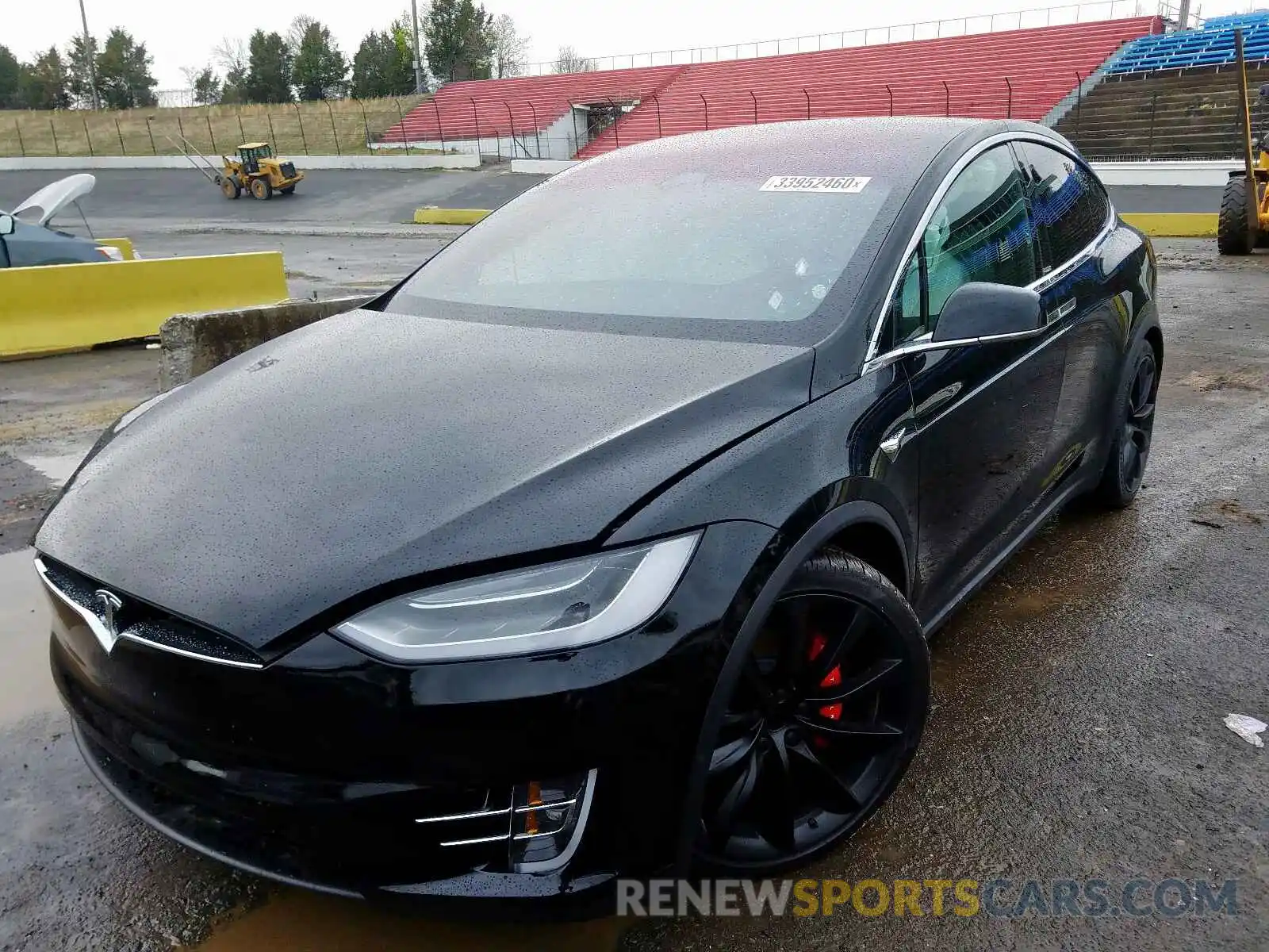 2 Photograph of a damaged car 5YJXCAE43KF190811 TESLA MODEL X 2019