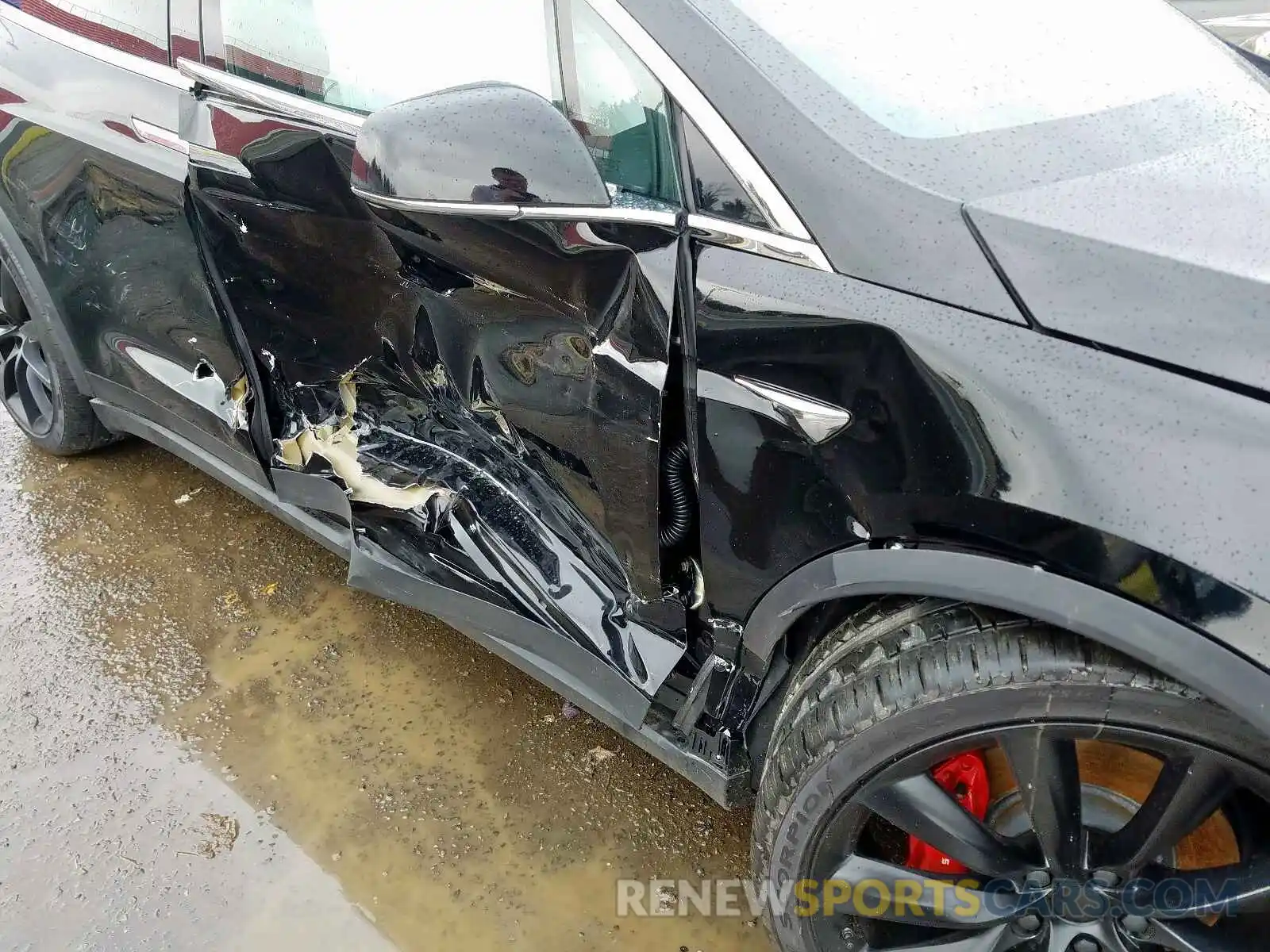 9 Photograph of a damaged car 5YJXCAE43KF190811 TESLA MODEL X 2019