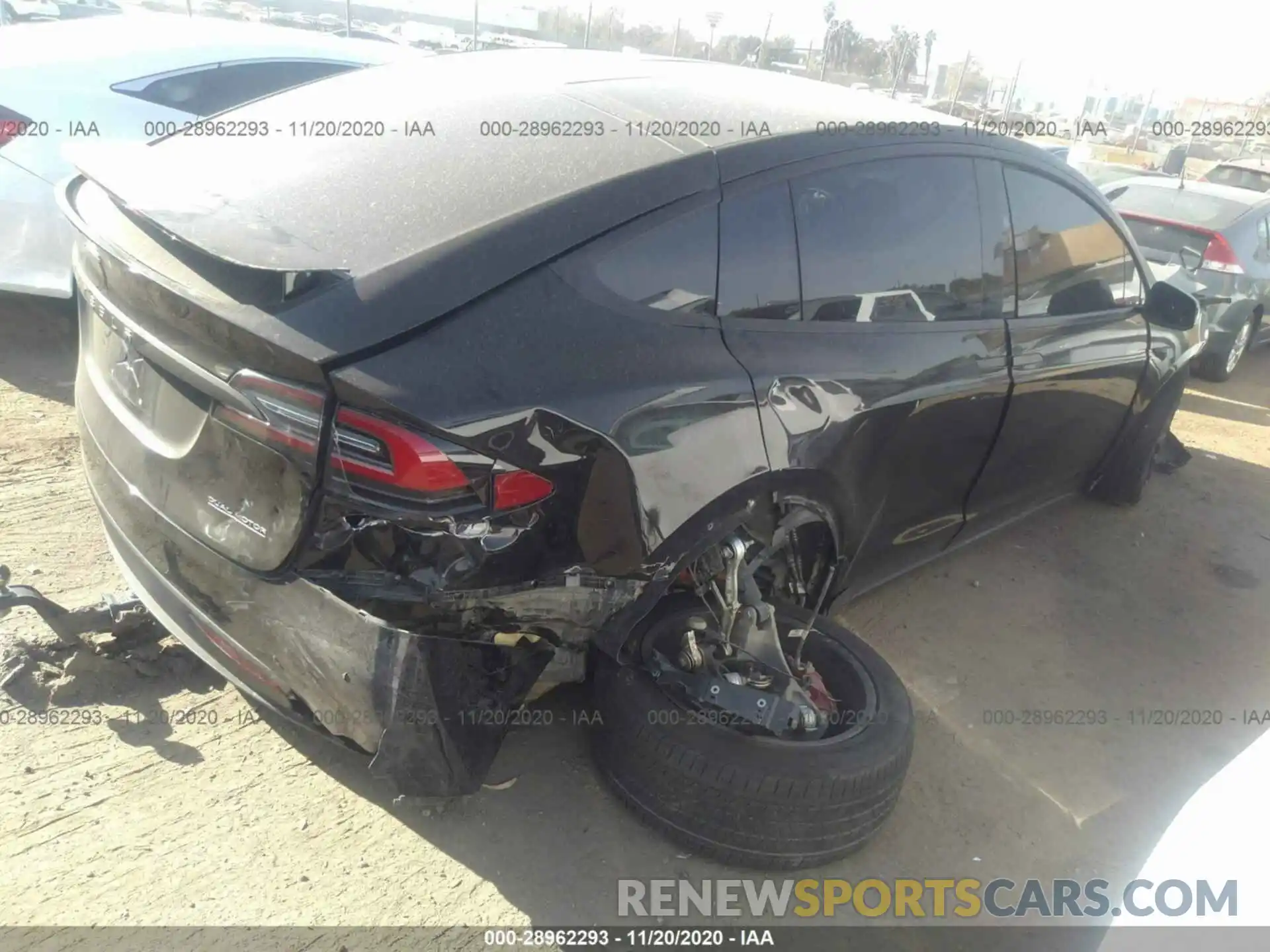 4 Photograph of a damaged car 5YJXCAE46KF211702 TESLA MODEL X 2019