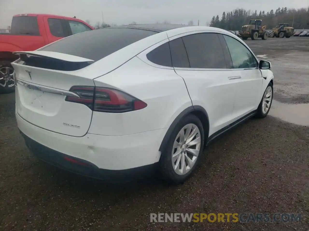 4 Фотография поврежденного автомобиля 5YJXCAE48KF189542 TESLA MODEL X 2019