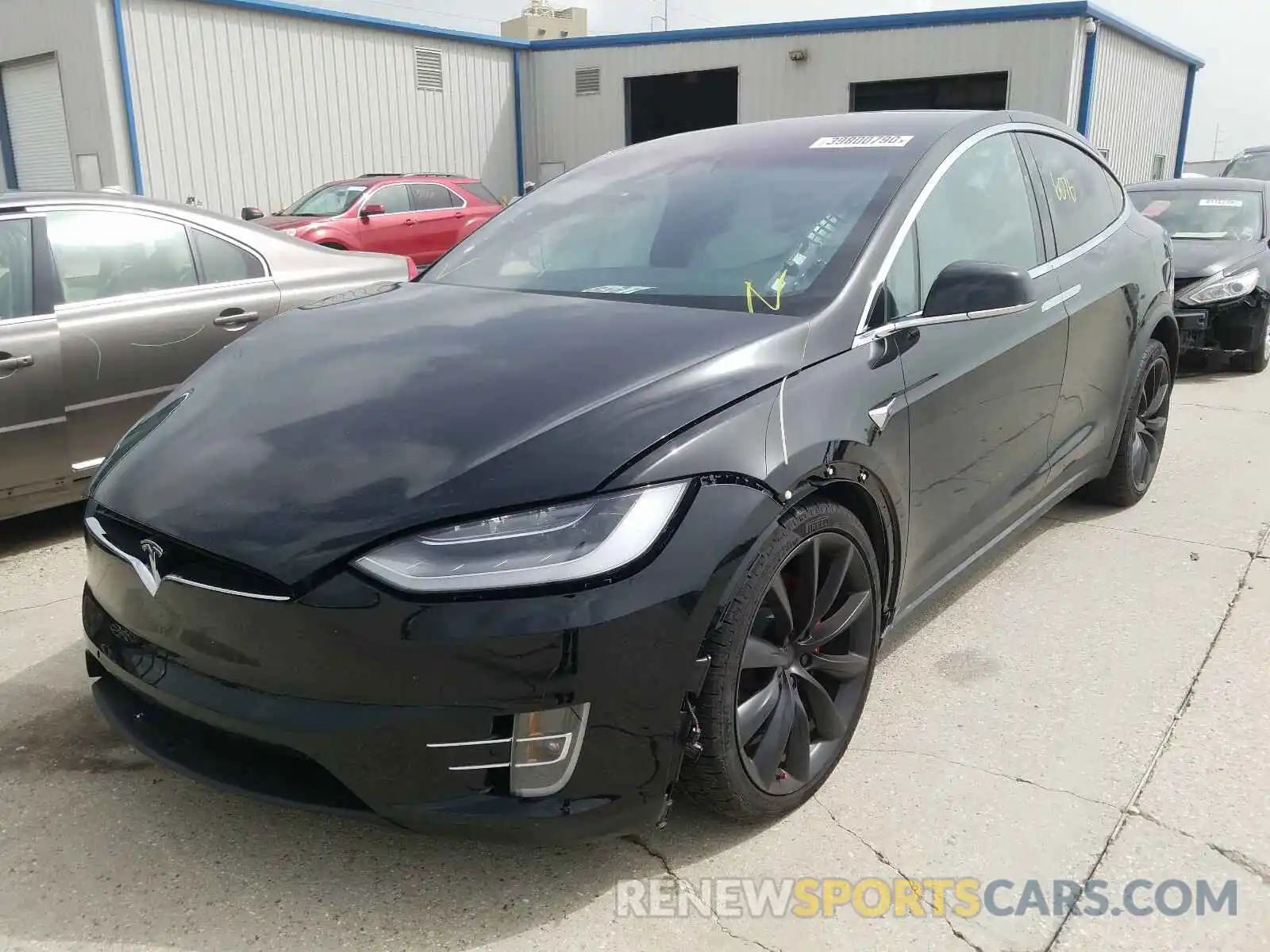 2 Фотография поврежденного автомобиля 5YJXCAE49KF186424 TESLA MODEL X 2019