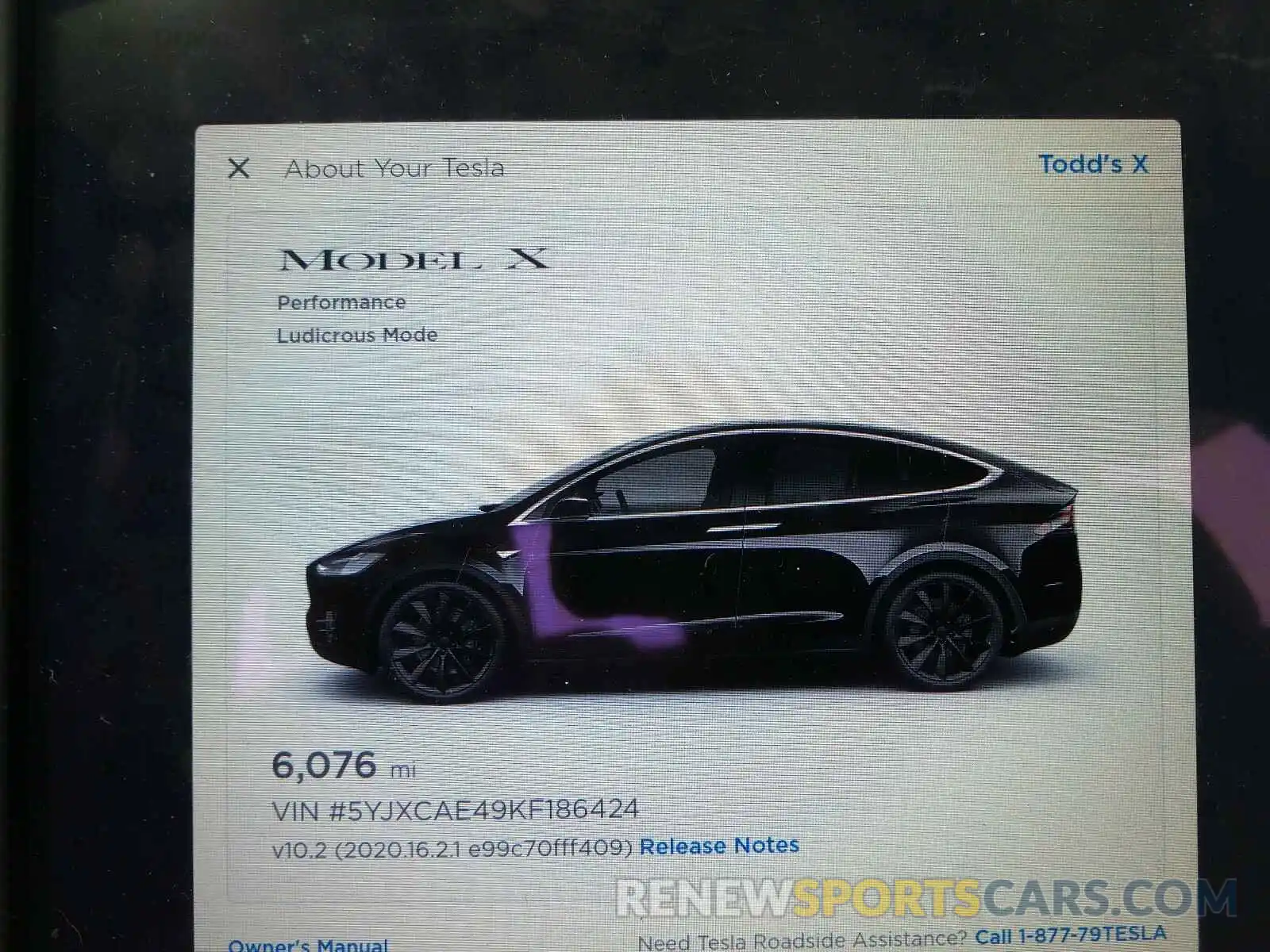 8 Фотография поврежденного автомобиля 5YJXCAE49KF186424 TESLA MODEL X 2019