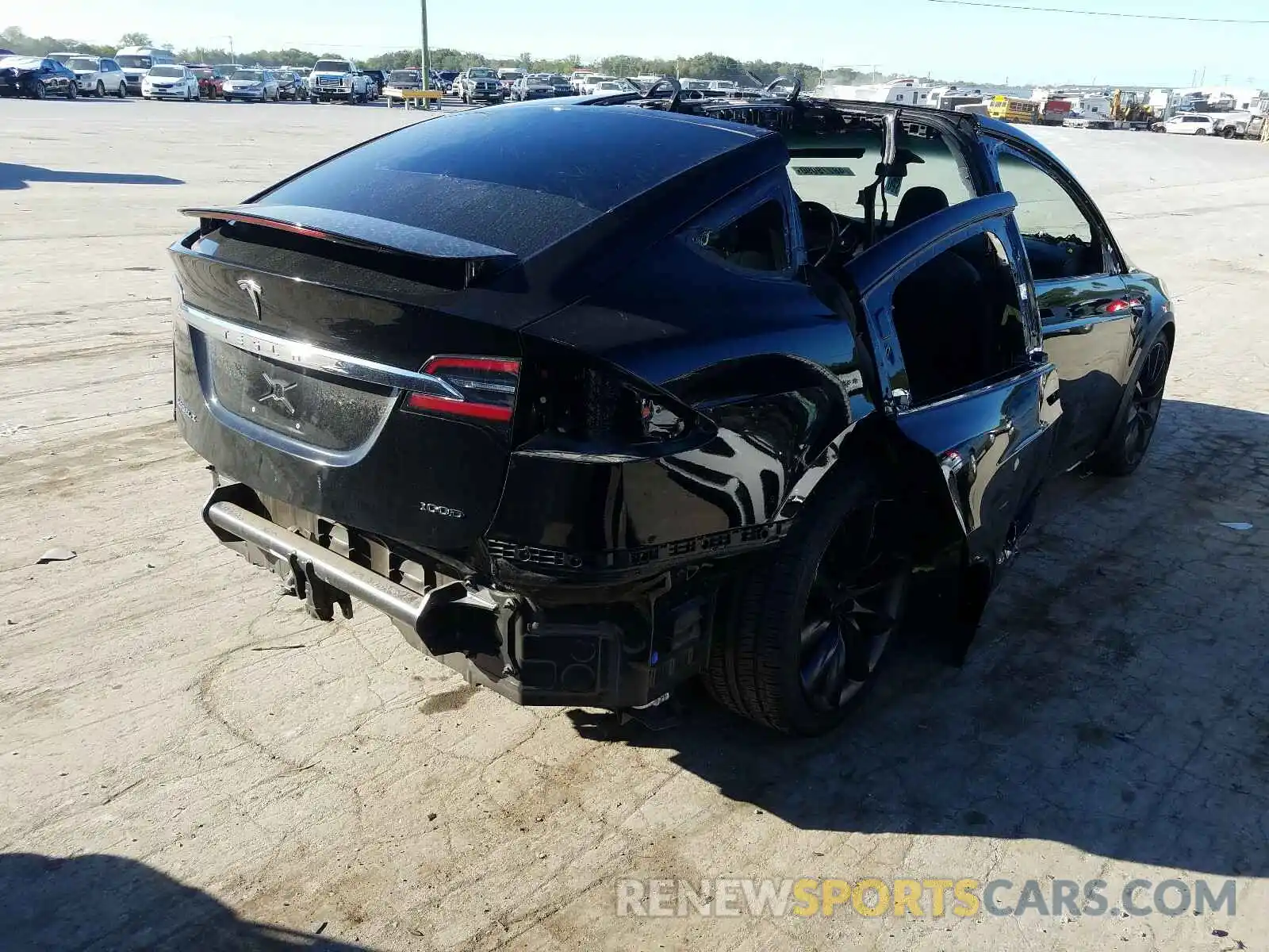 4 Photograph of a damaged car 5YJXCBE20KF151727 TESLA MODEL X 2019