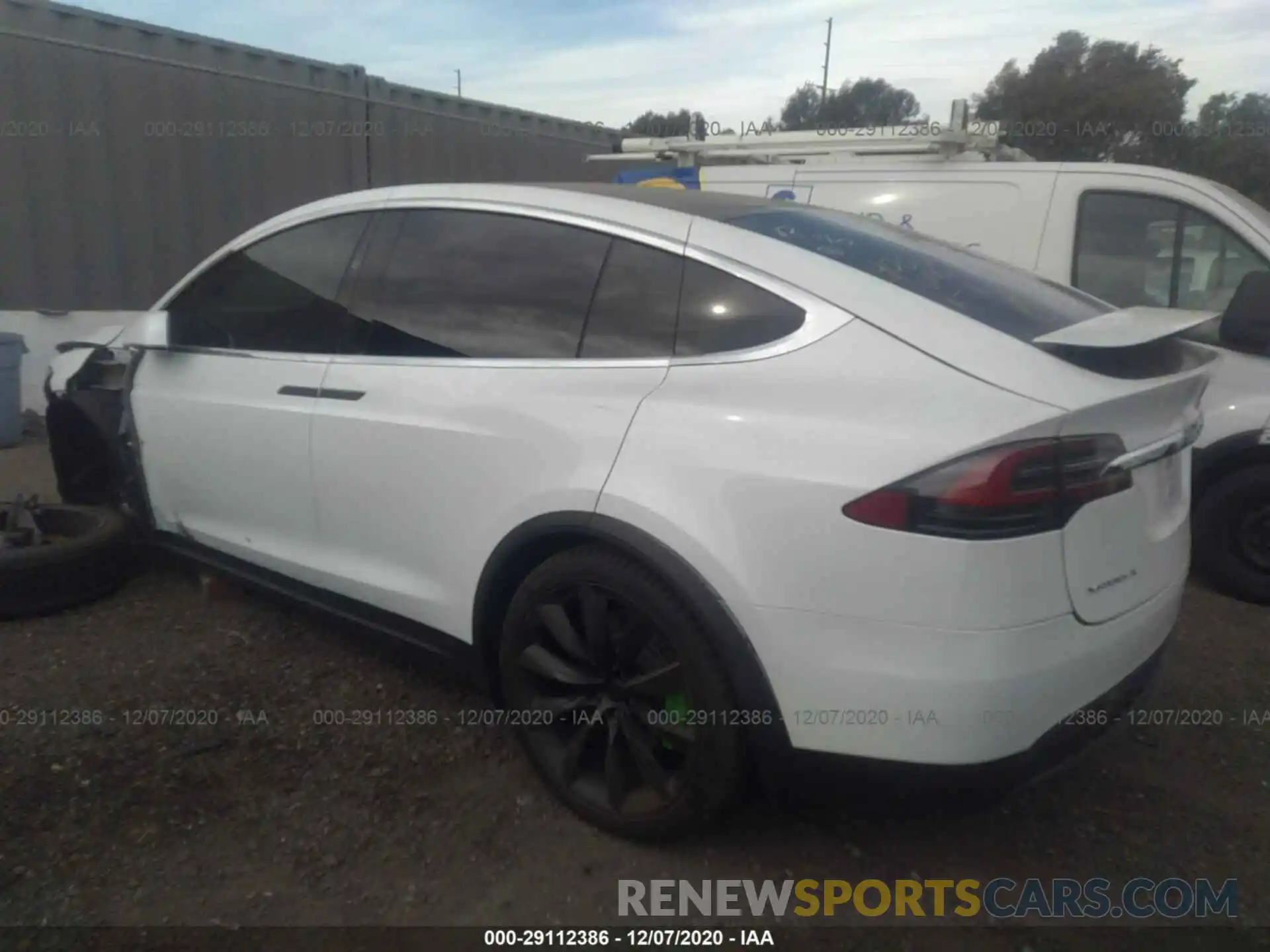 3 Photograph of a damaged car 5YJXCBE20KF159567 TESLA MODEL X 2019