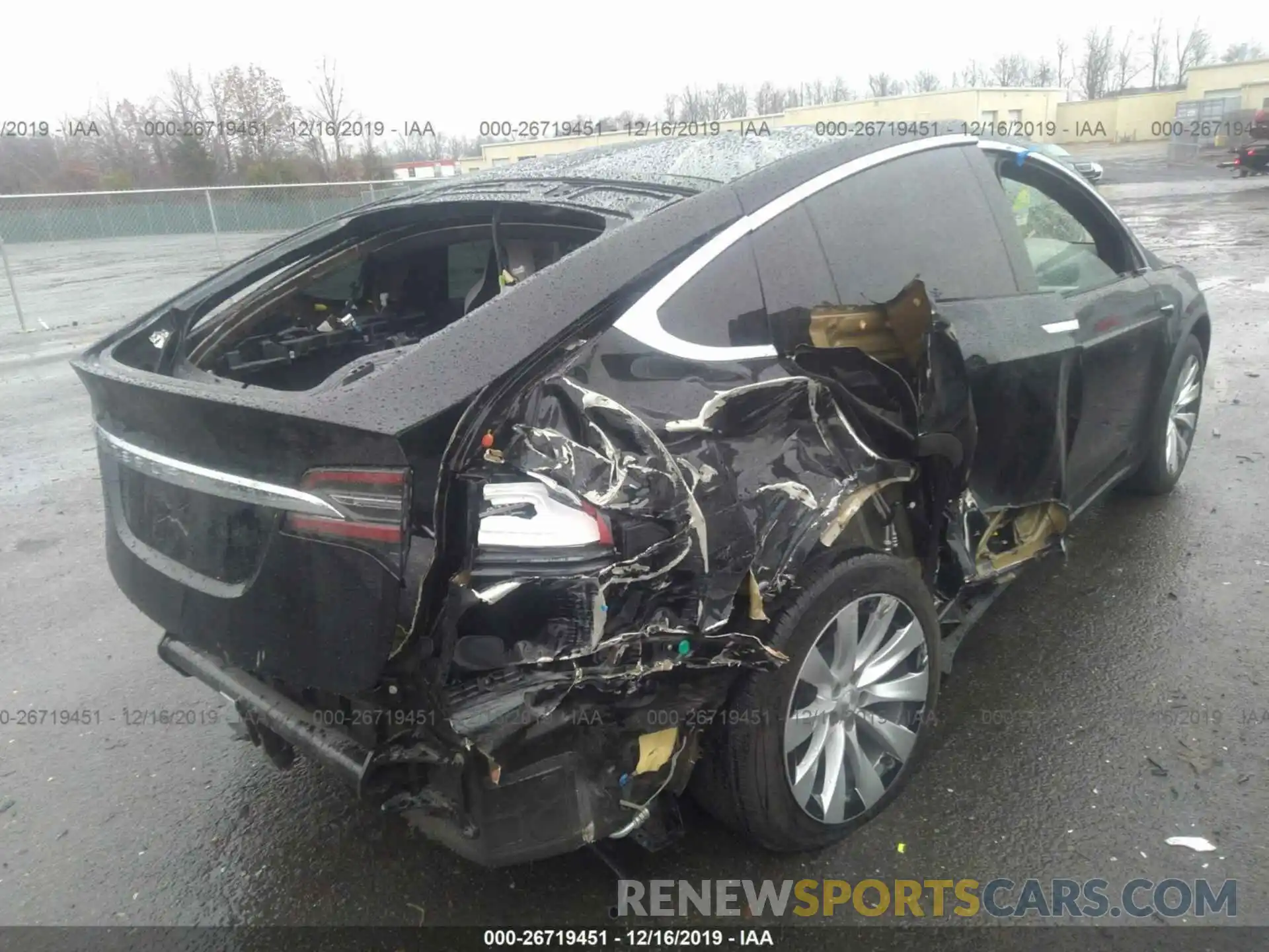 4 Photograph of a damaged car 5YJXCBE20KF160766 TESLA MODEL X 2019