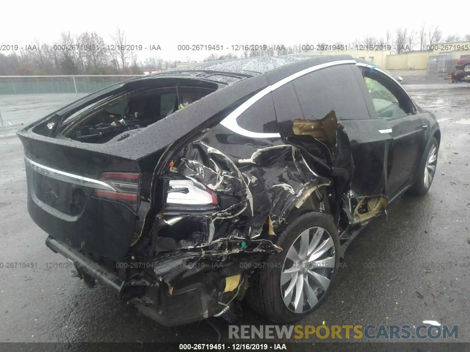 6 Photograph of a damaged car 5YJXCBE20KF160766 TESLA MODEL X 2019