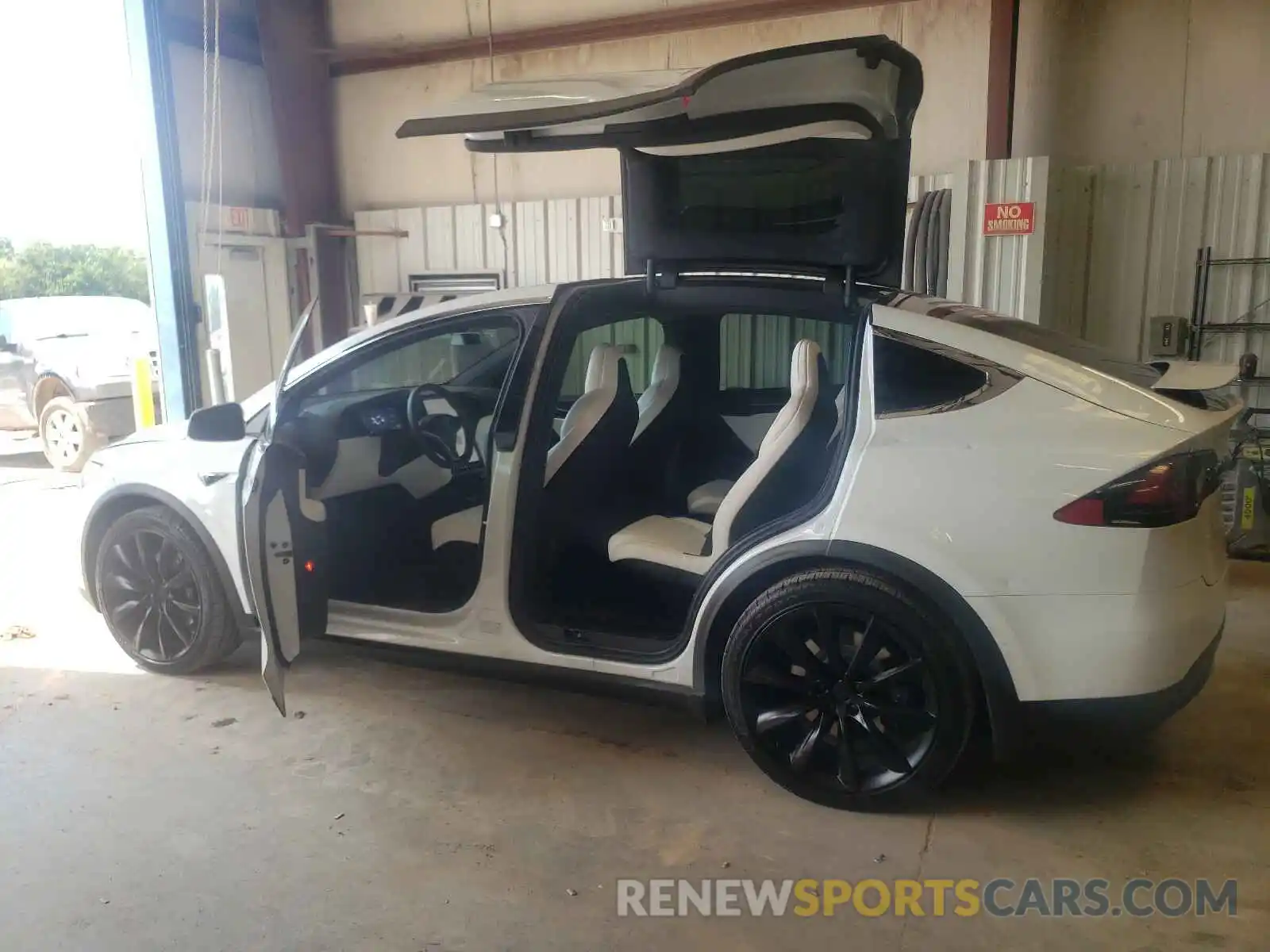 9 Photograph of a damaged car 5YJXCBE20KF193203 TESLA MODEL X 2019