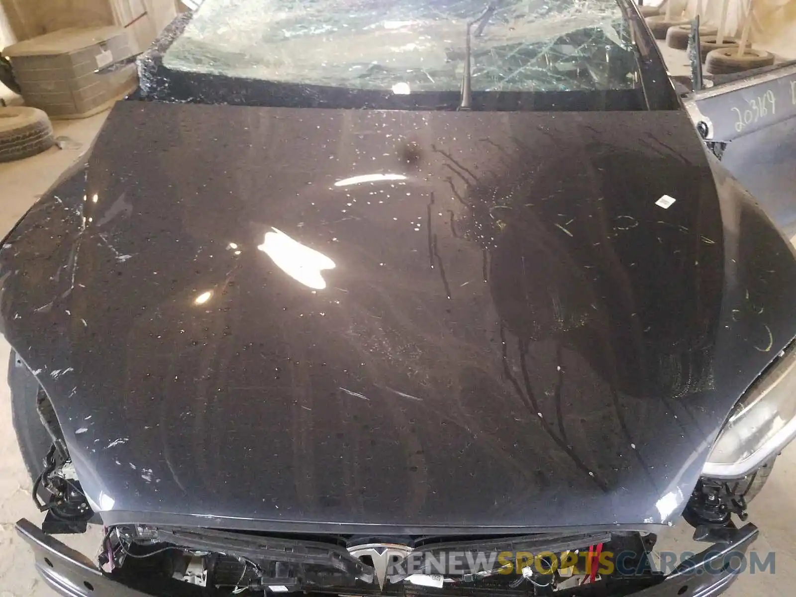 7 Photograph of a damaged car 5YJXCBE21KF203169 TESLA MODEL X 2019