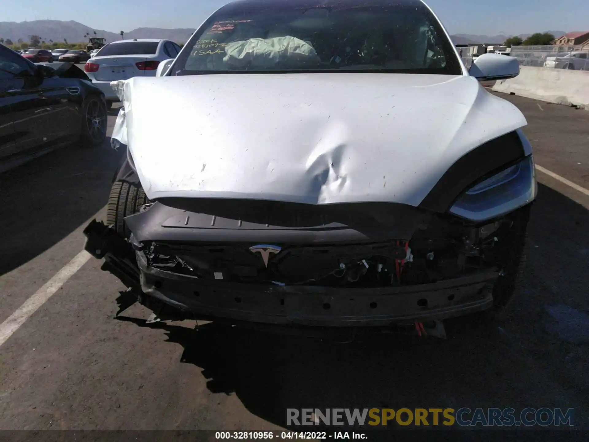 6 Photograph of a damaged car 5YJXCBE22KF140356 TESLA MODEL X 2019