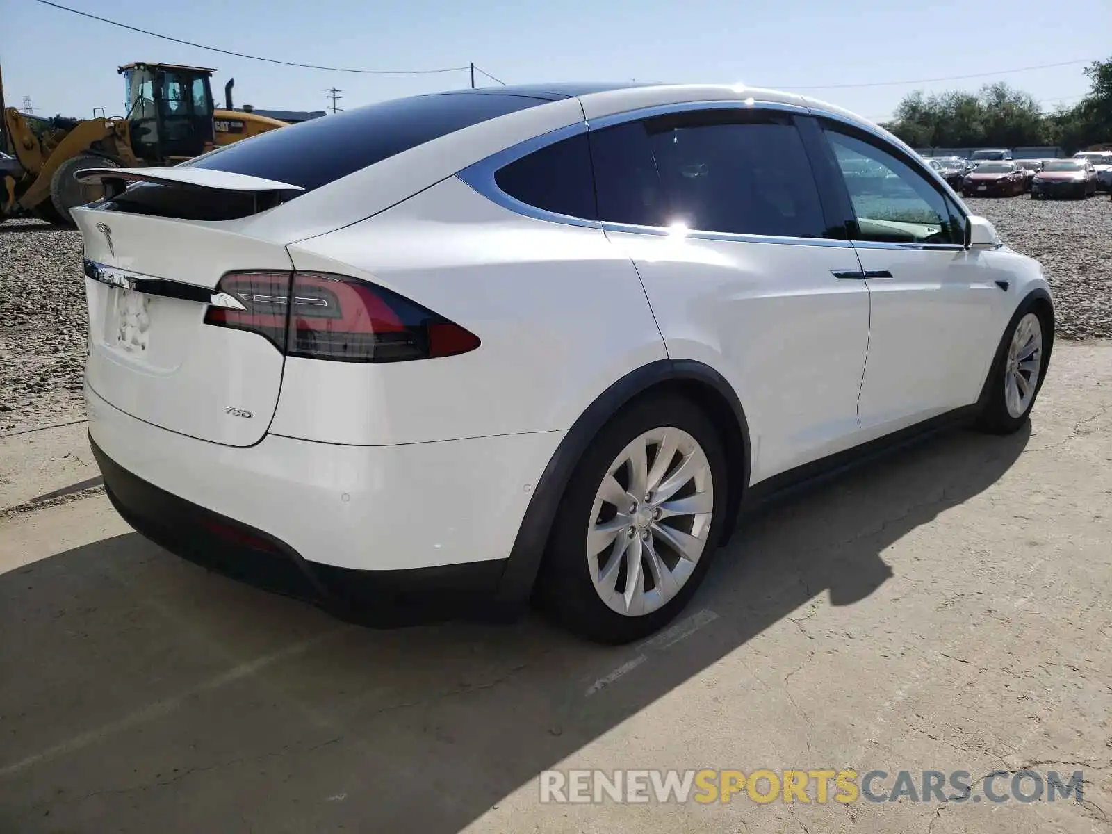 4 Фотография поврежденного автомобиля 5YJXCBE22KF150613 TESLA MODEL X 2019