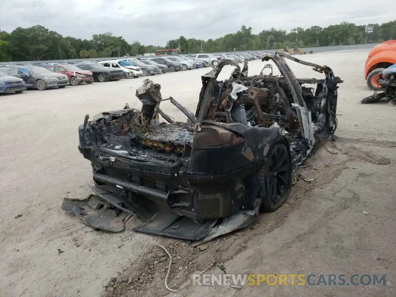 4 Photograph of a damaged car 5YJXCBE22KF151809 TESLA MODEL X 2019