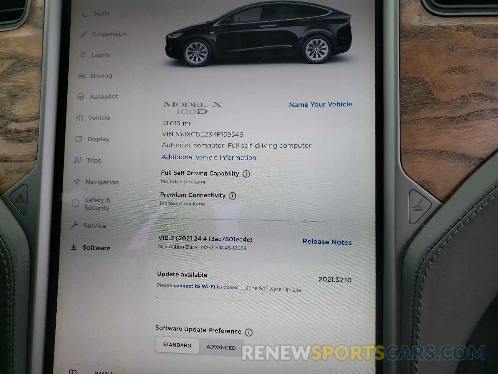 8 Photograph of a damaged car 5YJXCBE23KF159546 TESLA MODEL X 2019