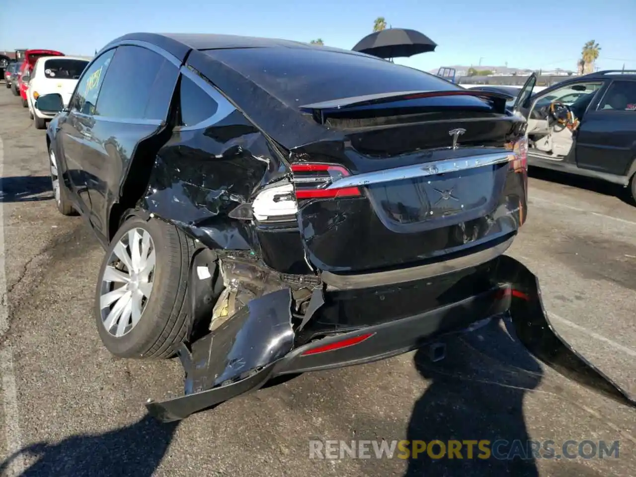 3 Photograph of a damaged car 5YJXCBE24KF160768 TESLA MODEL X 2019