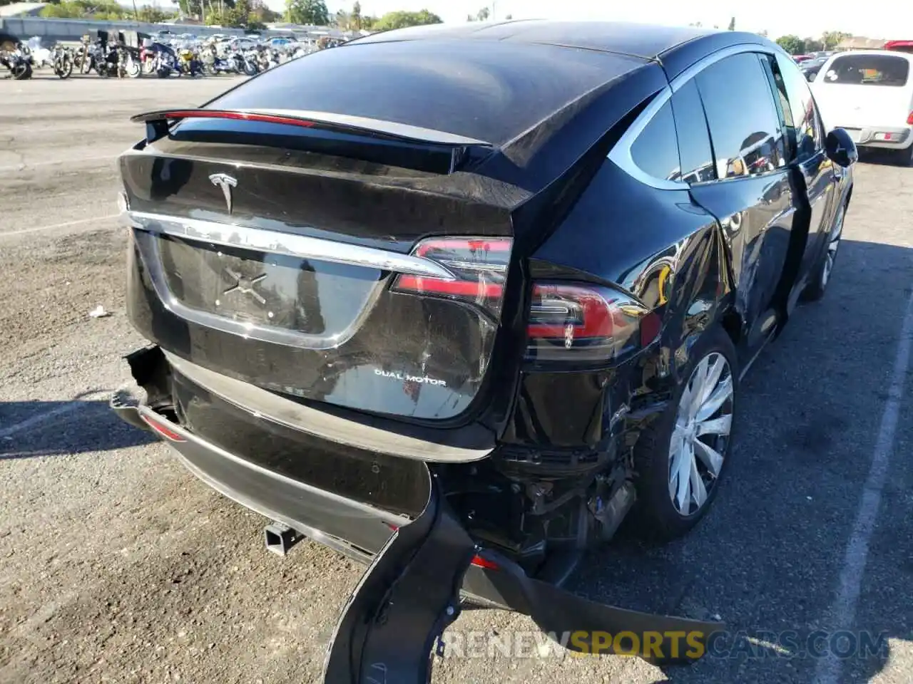 4 Photograph of a damaged car 5YJXCBE24KF160768 TESLA MODEL X 2019