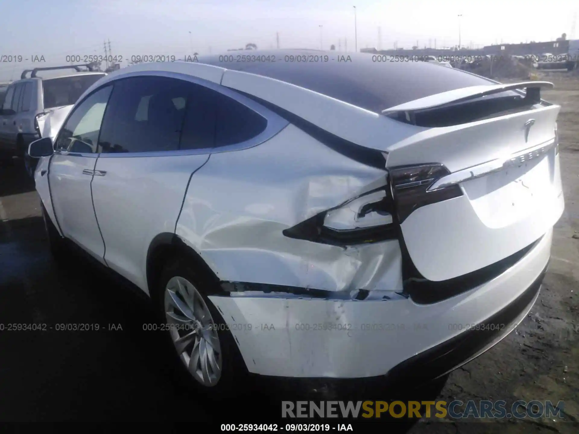 3 Photograph of a damaged car 5YJXCBE24KF188764 TESLA MODEL X 2019