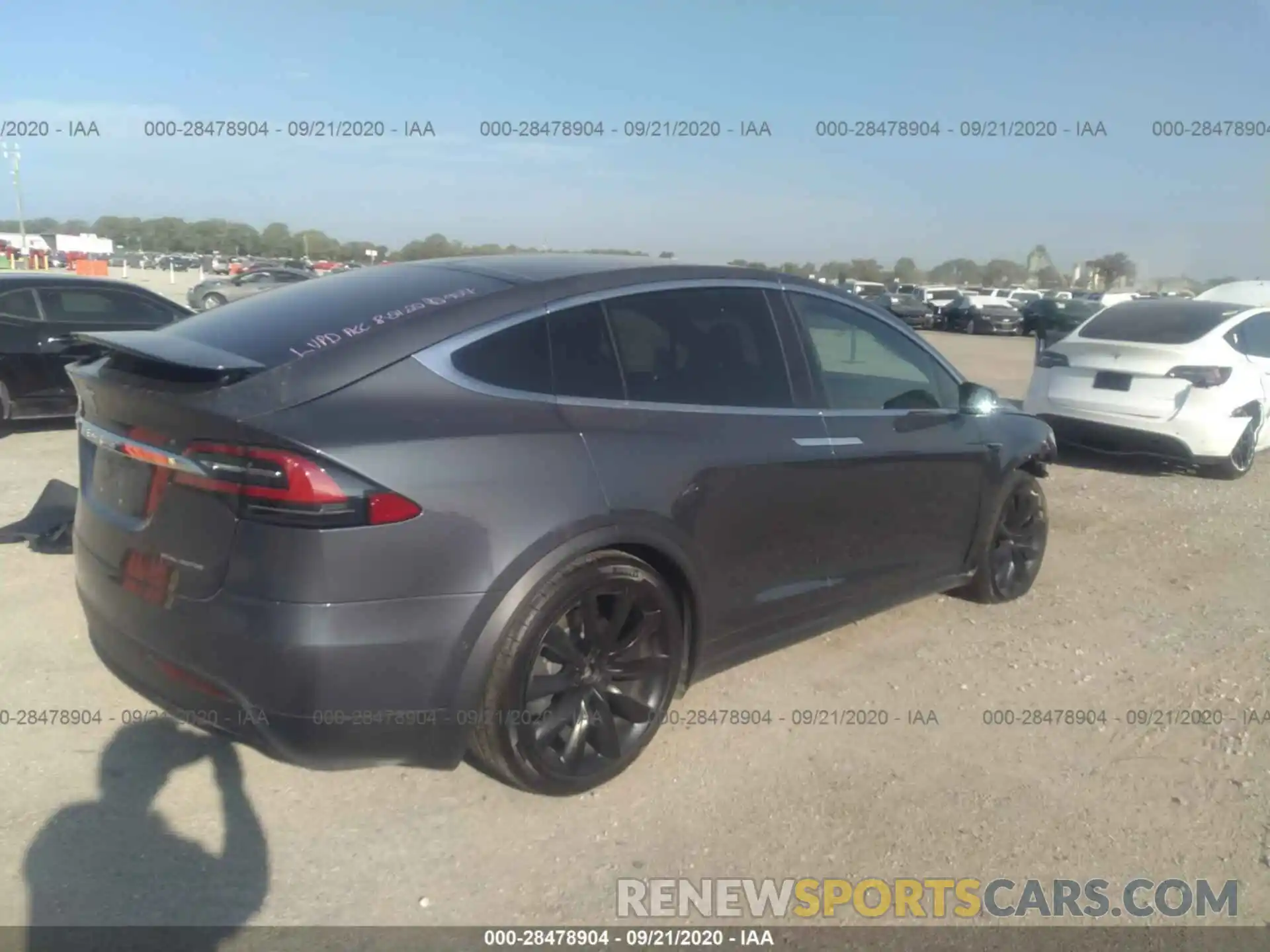 4 Photograph of a damaged car 5YJXCBE24KF192829 TESLA MODEL X 2019