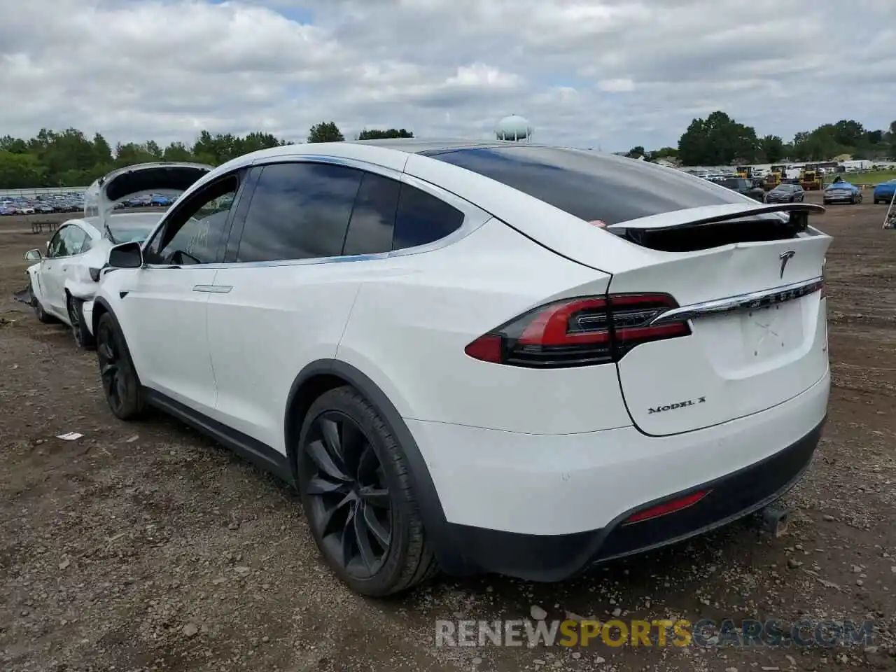 3 Photograph of a damaged car 5YJXCBE25KF153666 TESLA MODEL X 2019