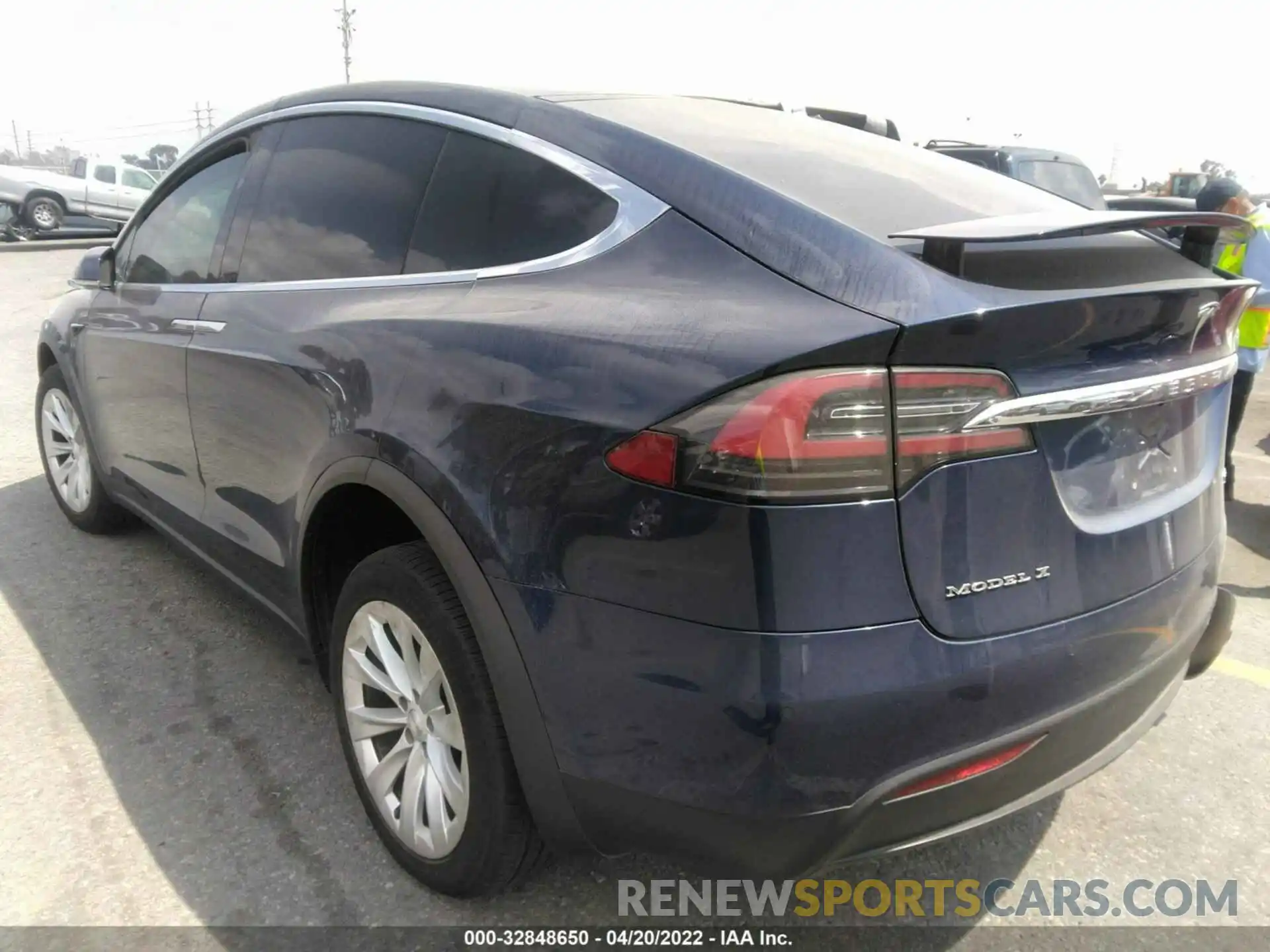 3 Photograph of a damaged car 5YJXCBE25KF159631 TESLA MODEL X 2019