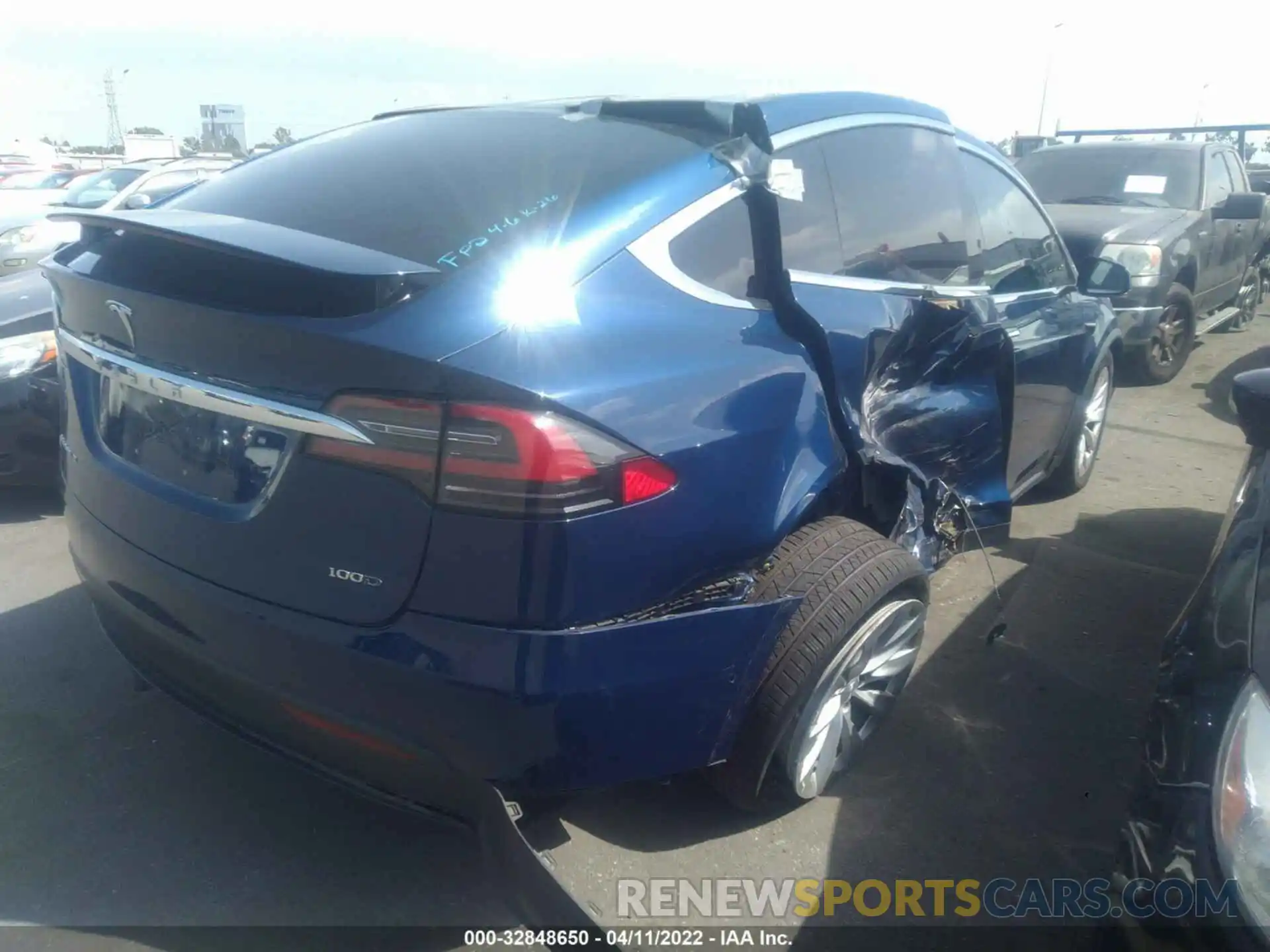 6 Photograph of a damaged car 5YJXCBE25KF159631 TESLA MODEL X 2019