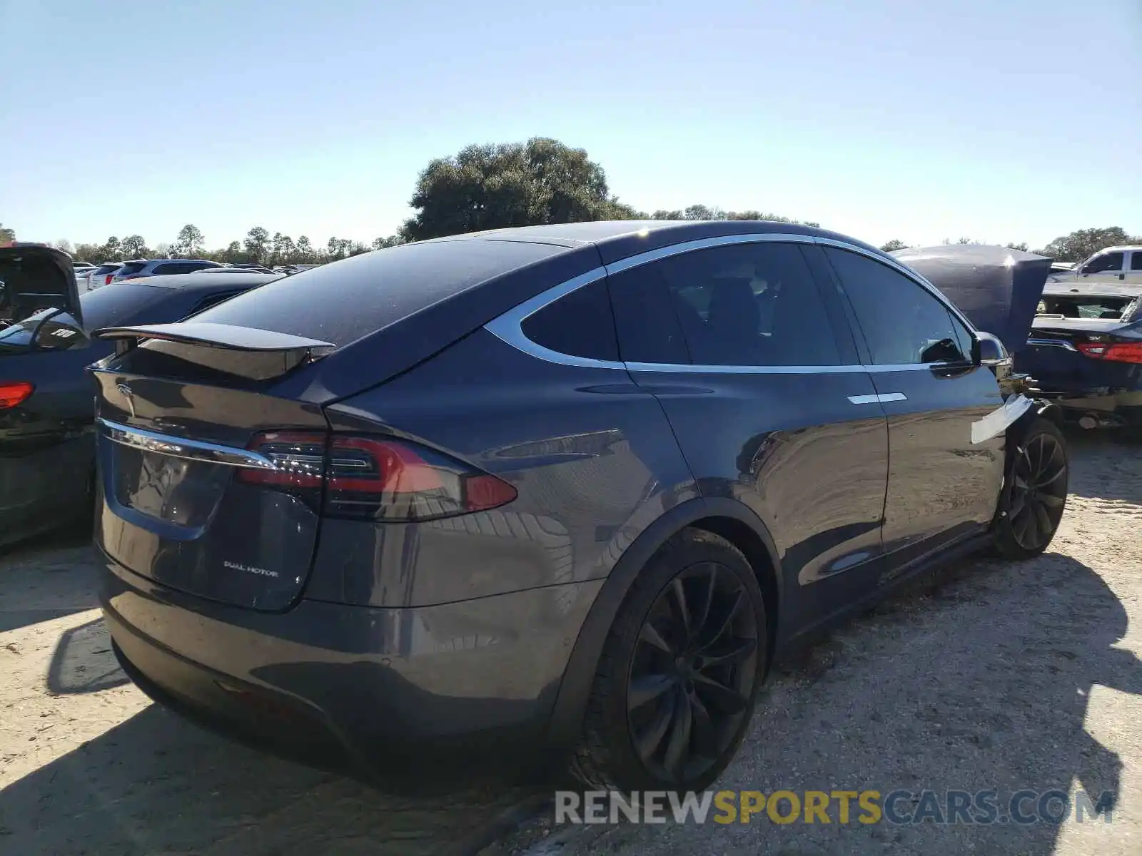 4 Photograph of a damaged car 5YJXCBE25KF192175 TESLA MODEL X 2019