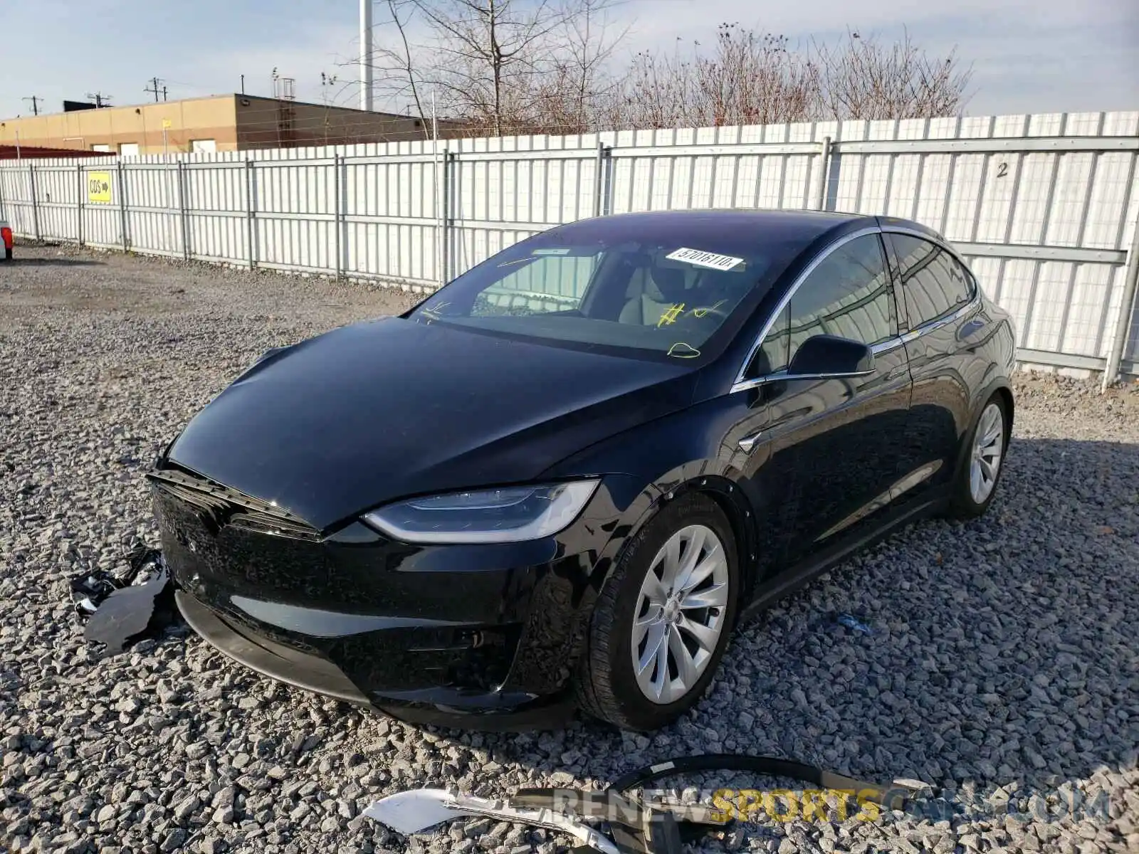 2 Photograph of a damaged car 5YJXCBE26KF149481 TESLA MODEL X 2019