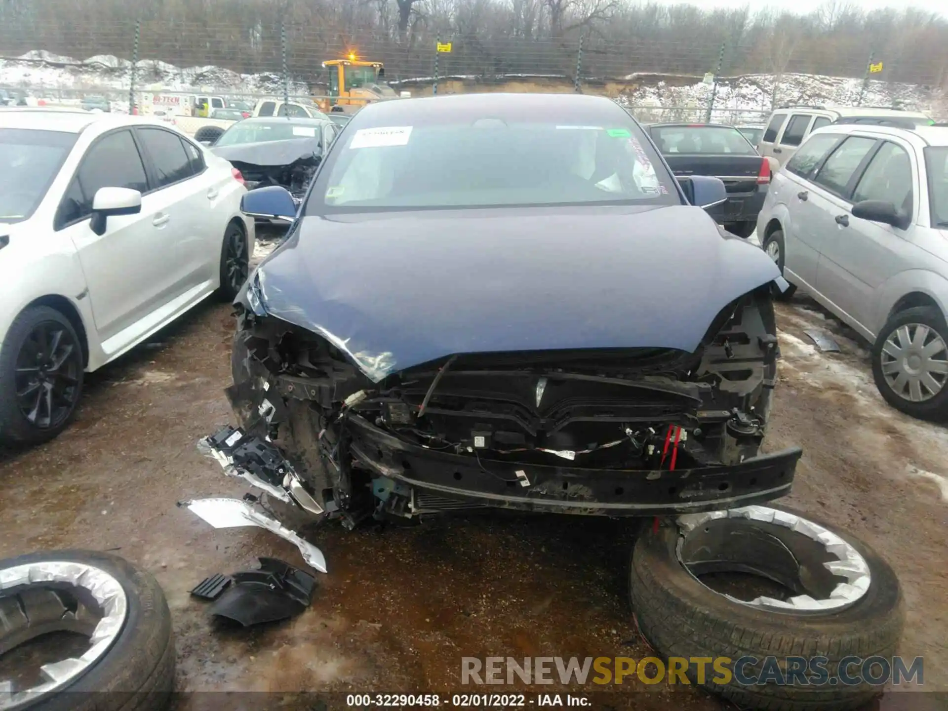 6 Photograph of a damaged car 5YJXCBE26KF153899 TESLA MODEL X 2019