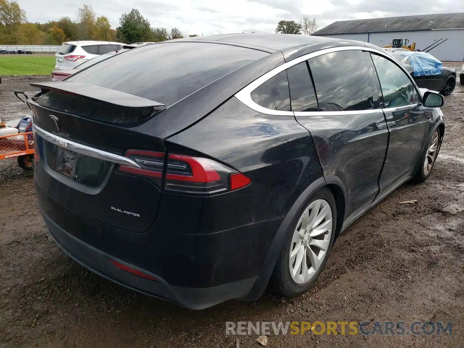 4 Фотография поврежденного автомобиля 5YJXCBE26KF190046 TESLA MODEL X 2019