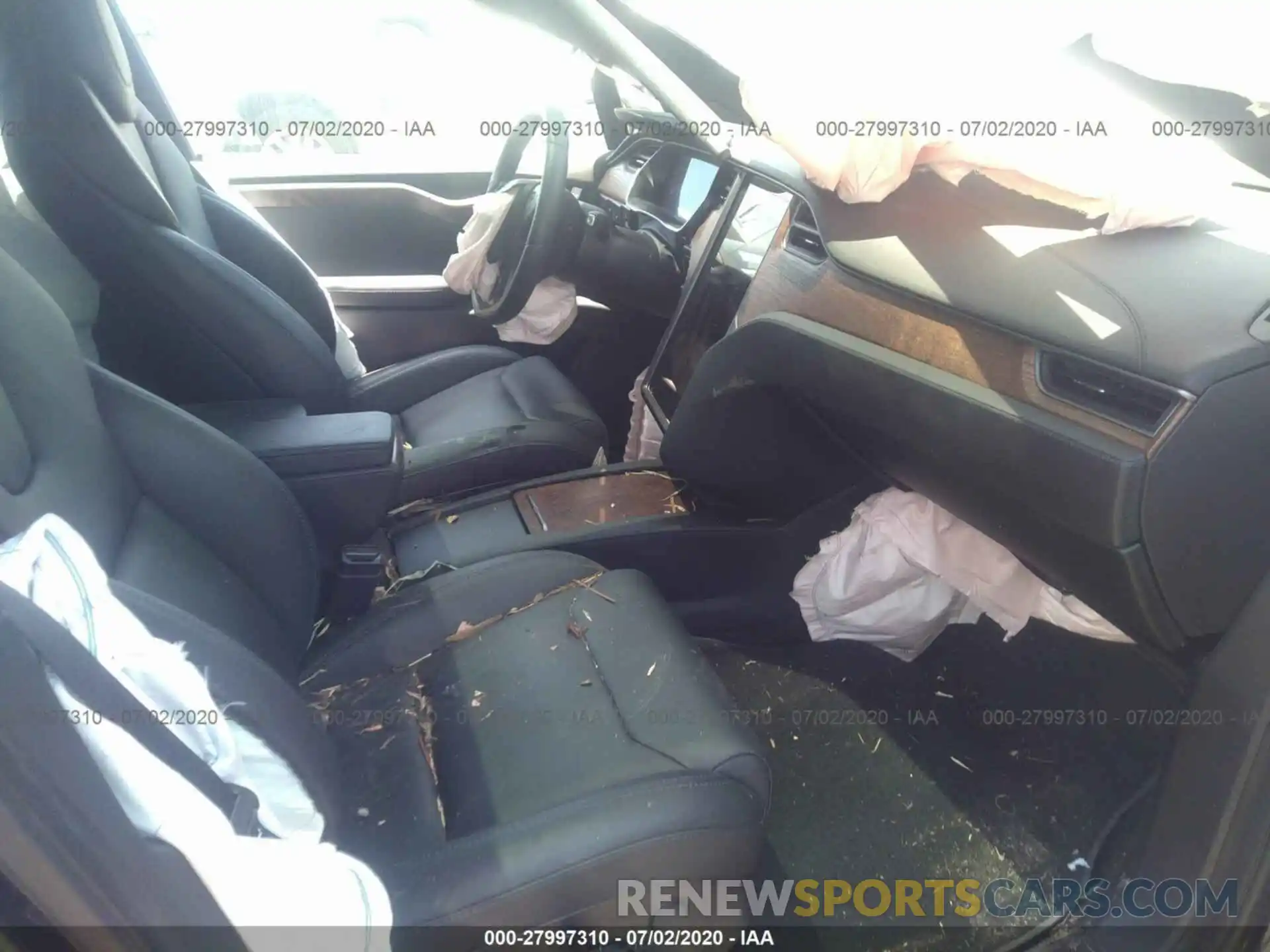 5 Photograph of a damaged car 5YJXCBE27KF159548 TESLA MODEL X 2019