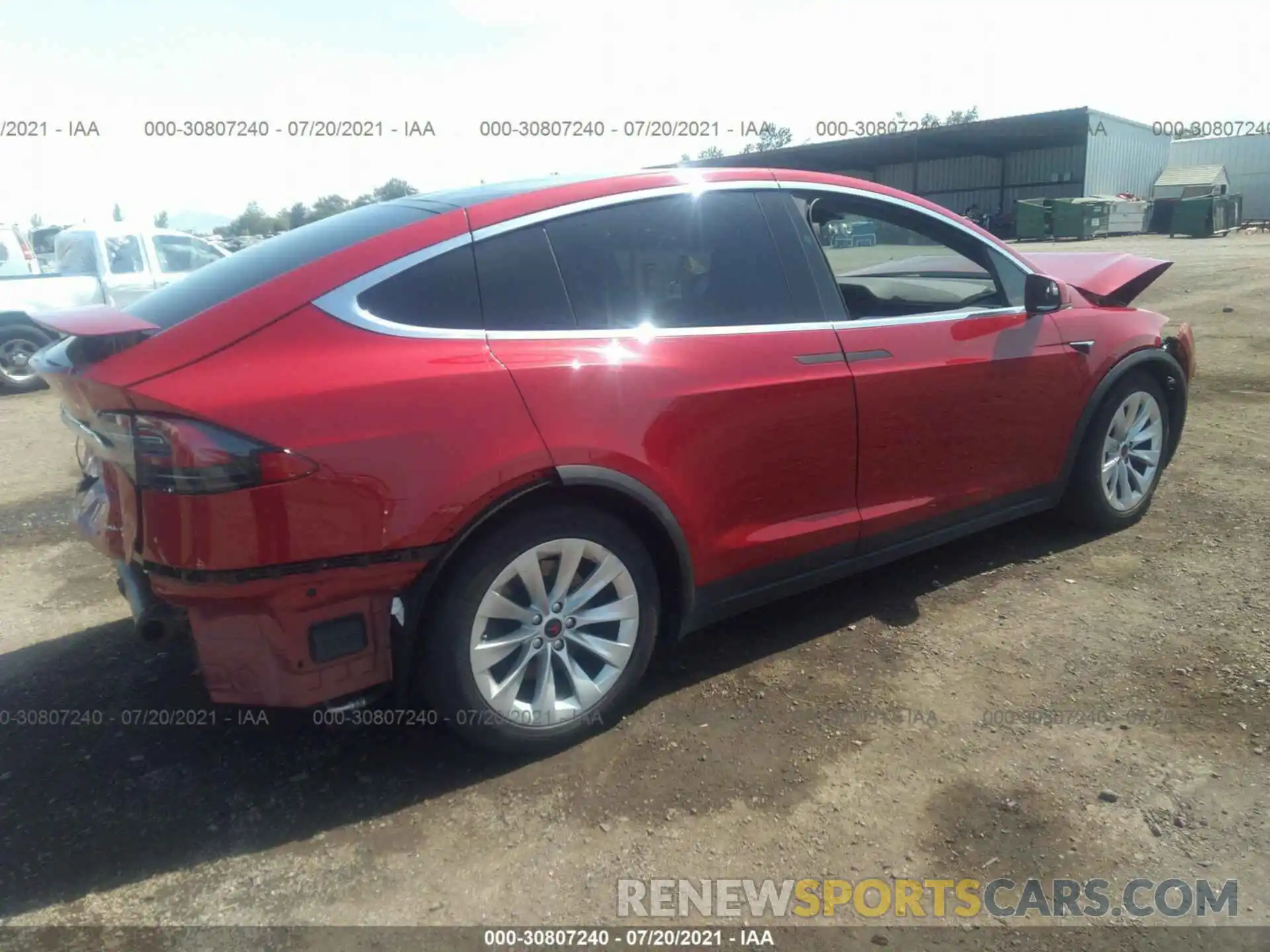 4 Photograph of a damaged car 5YJXCBE27KF160778 TESLA MODEL X 2019