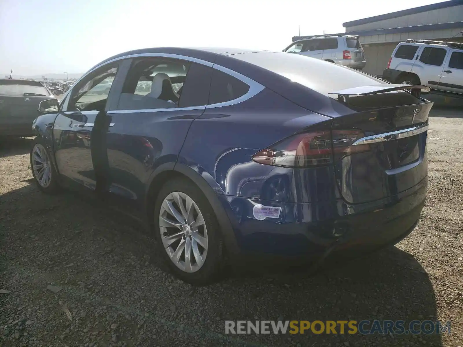 3 Photograph of a damaged car 5YJXCBE27KF187933 TESLA MODEL X 2019