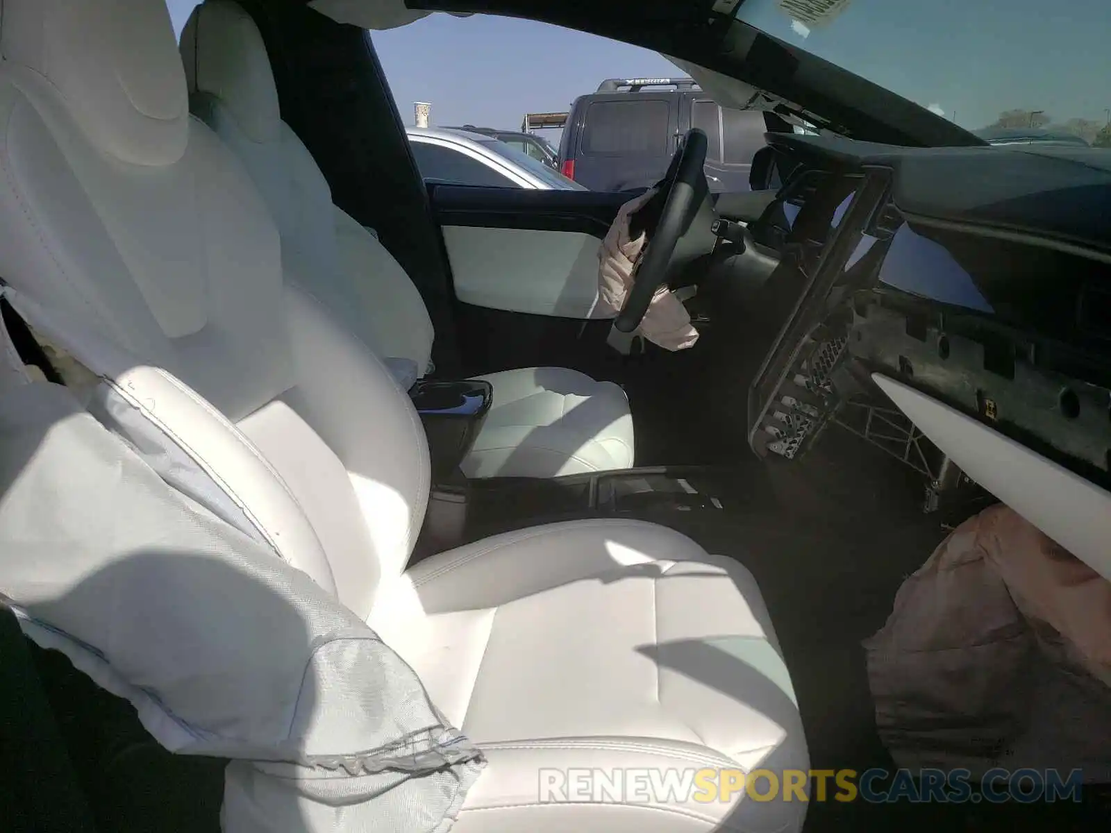 5 Photograph of a damaged car 5YJXCBE27KF187933 TESLA MODEL X 2019