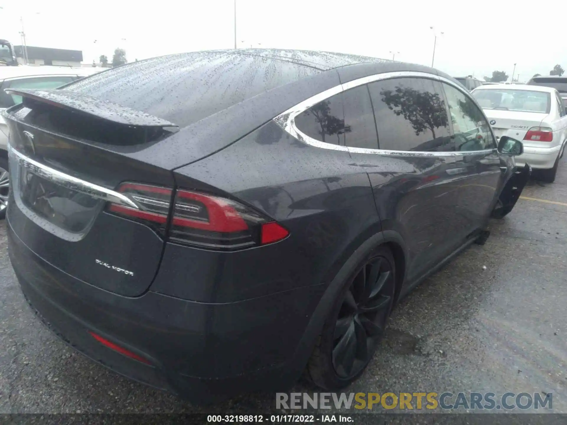 4 Photograph of a damaged car 5YJXCBE27KF199418 TESLA MODEL X 2019