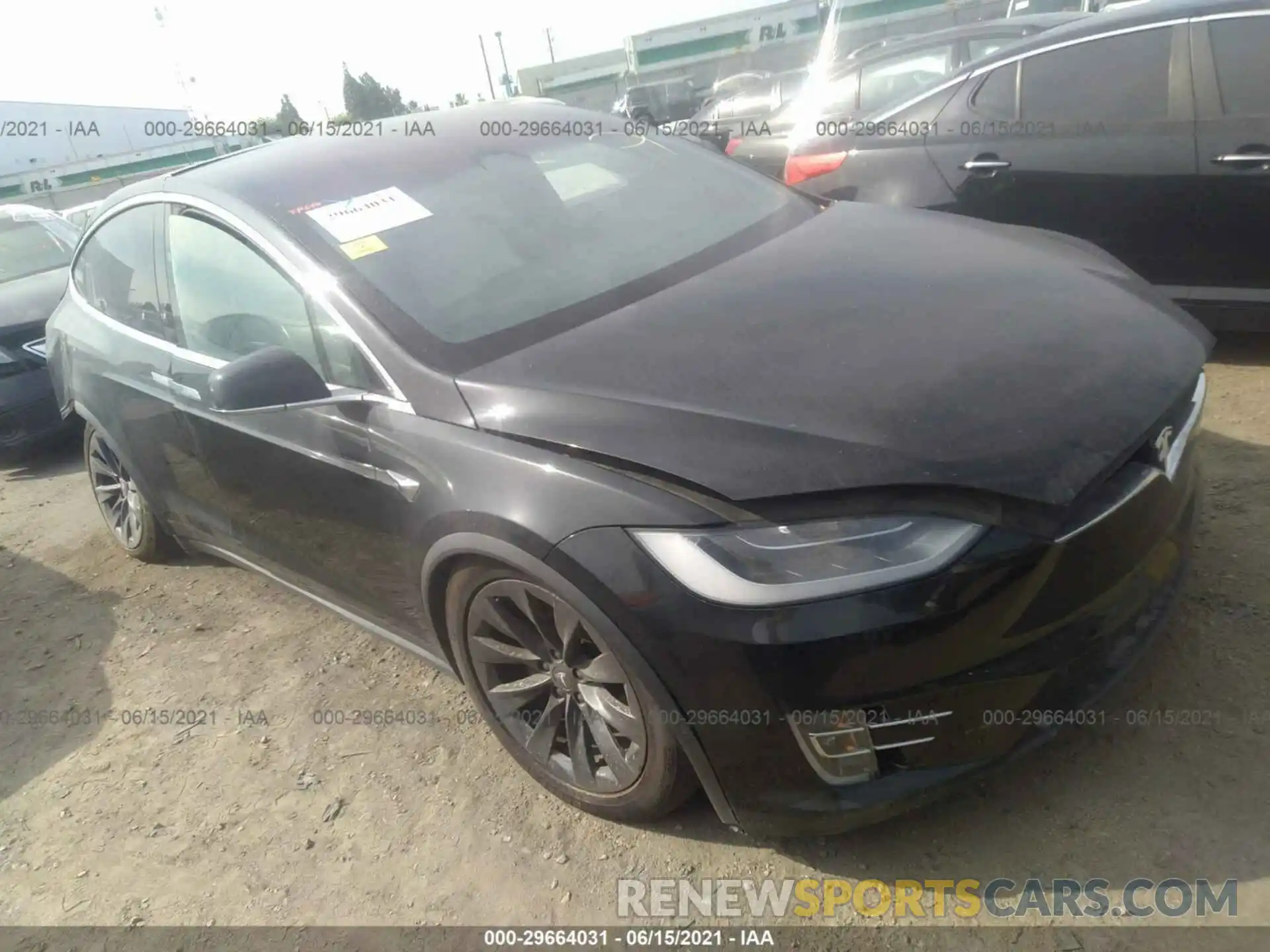 1 Фотография поврежденного автомобиля 5YJXCBE28KF141639 TESLA MODEL X 2019