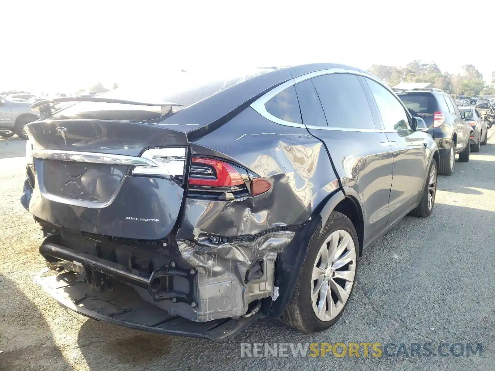 4 Photograph of a damaged car 5YJXCBE28KF182773 TESLA MODEL X 2019