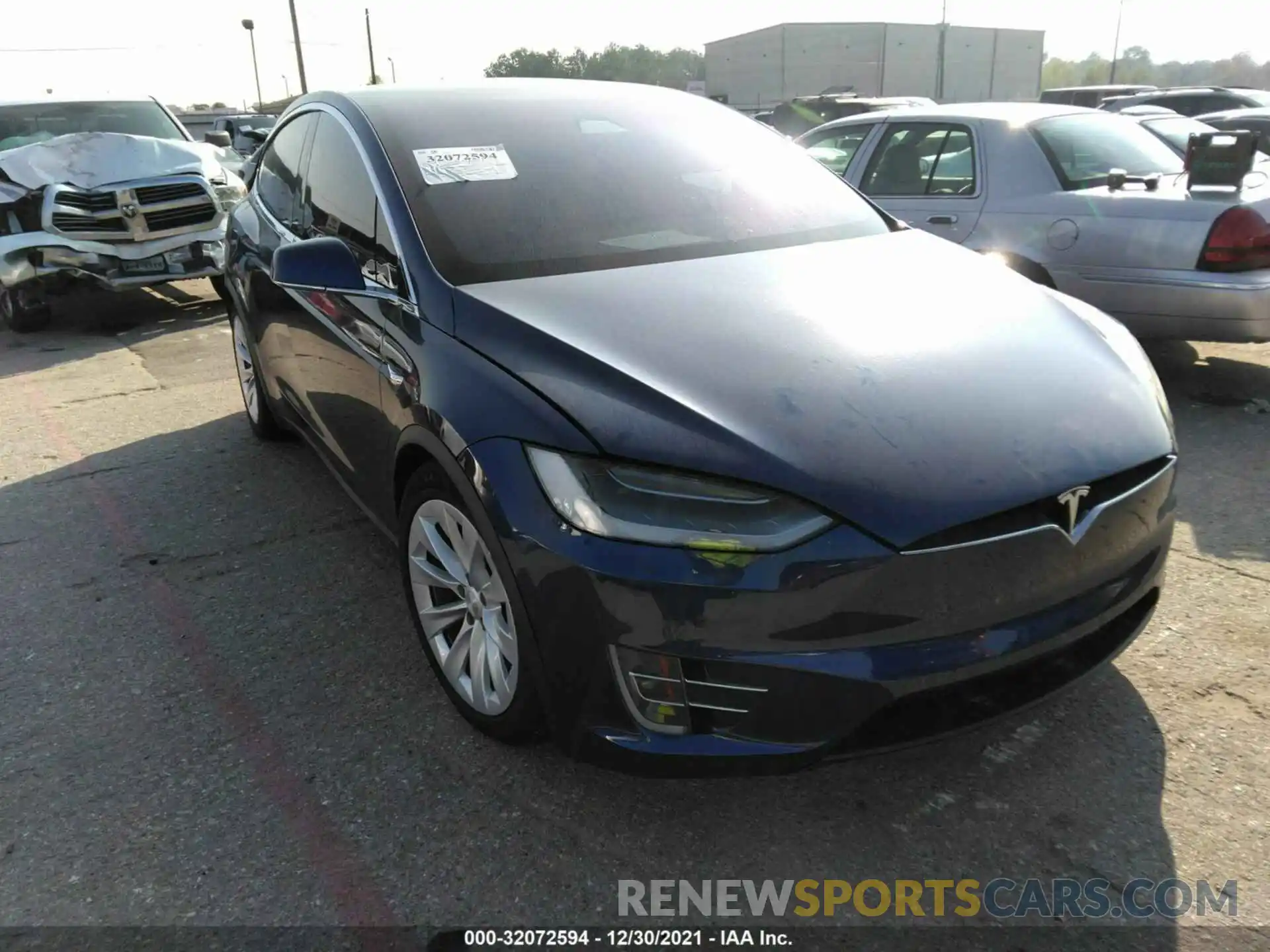 1 Фотография поврежденного автомобиля 5YJXCBE29KF213058 TESLA MODEL X 2019