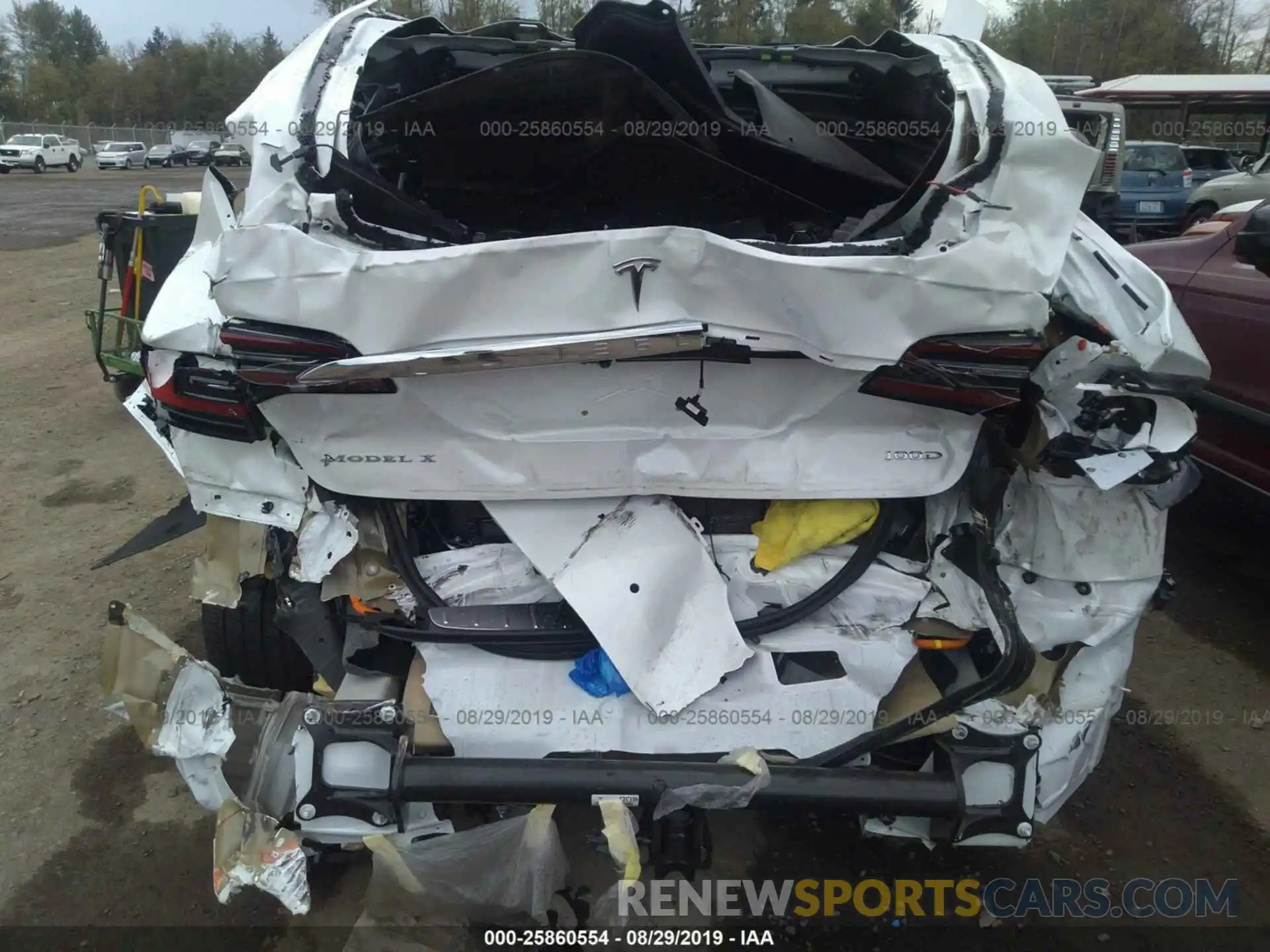 6 Photograph of a damaged car 5YJXCBE2XKF153212 TESLA MODEL X 2019