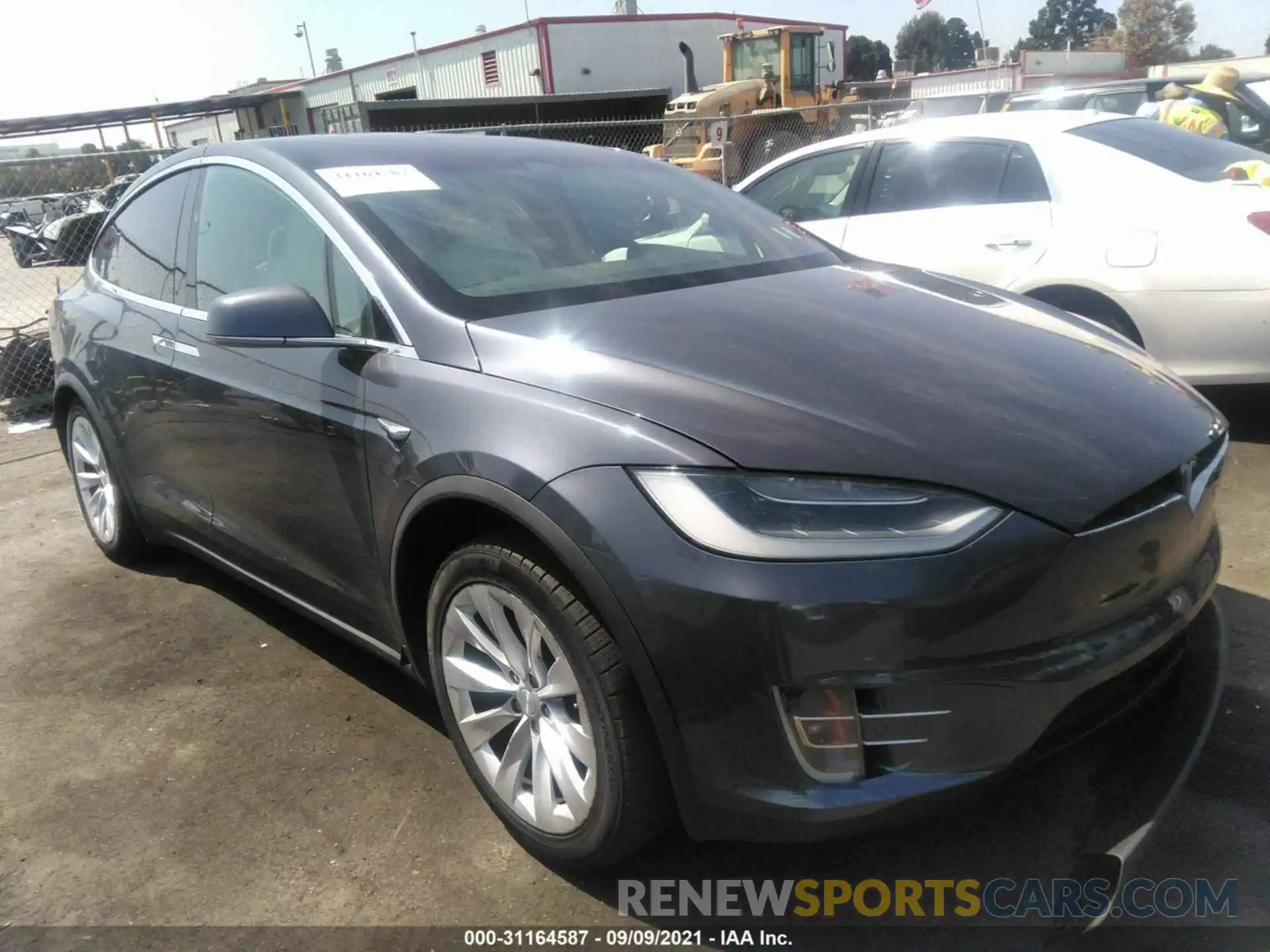 1 Photograph of a damaged car 5YJXCBE2XKF196318 TESLA MODEL X 2019