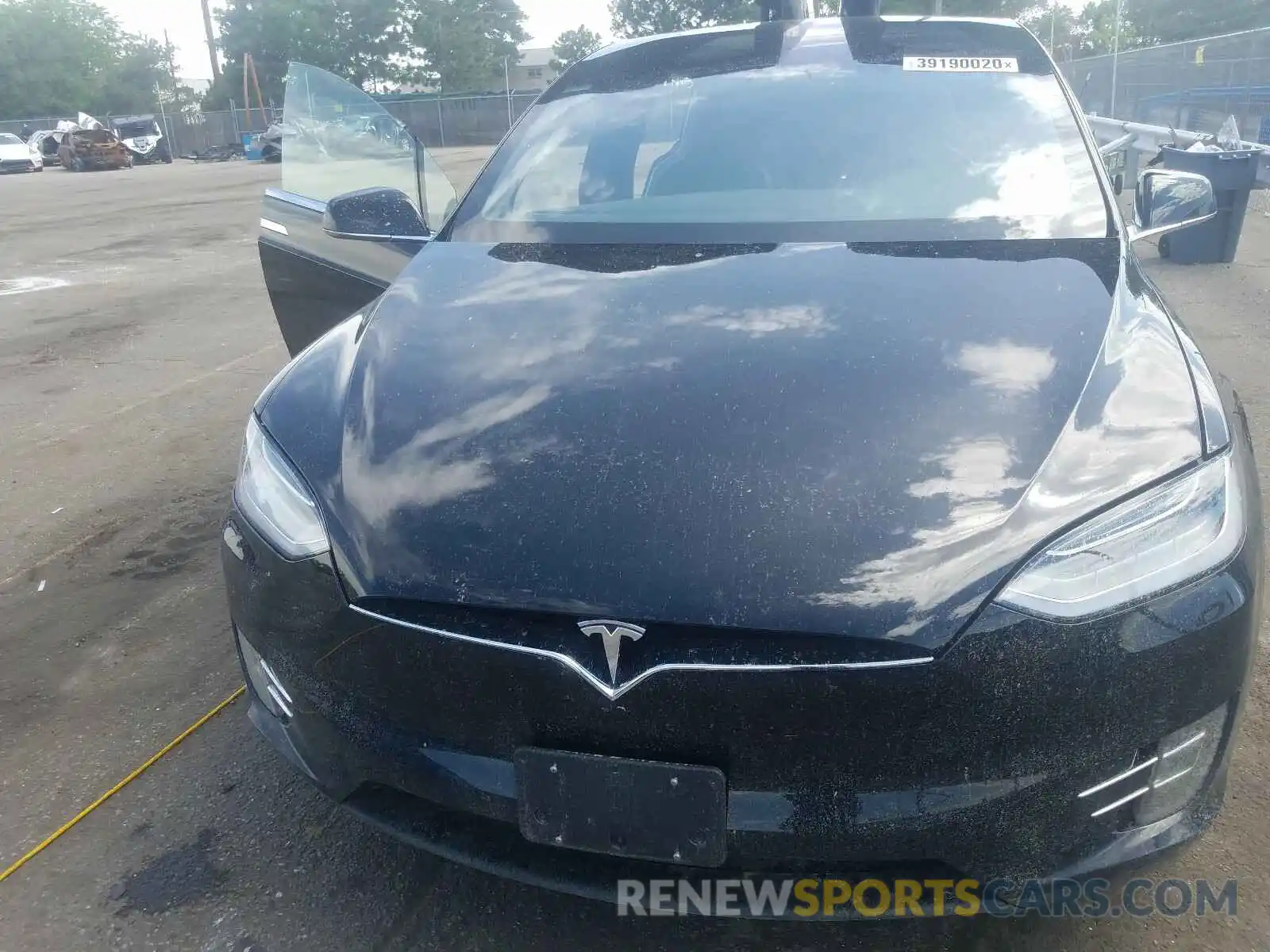 7 Photograph of a damaged car 5YJXCBE2XKF207270 TESLA MODEL X 2019