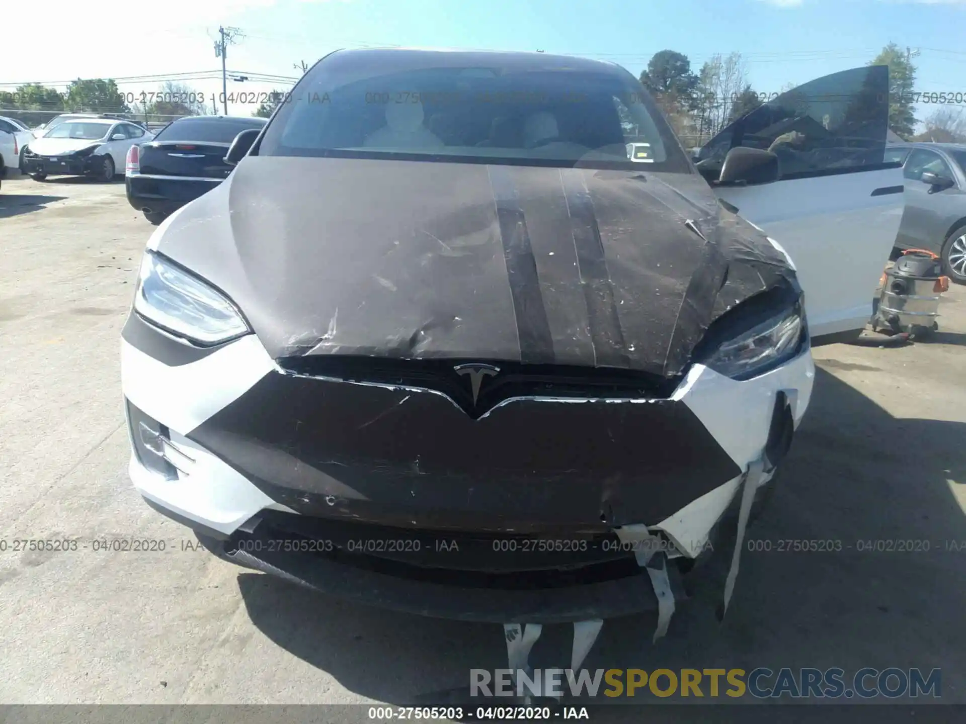 10 Фотография поврежденного автомобиля 5YJXCBE40KF144892 TESLA MODEL X 2019