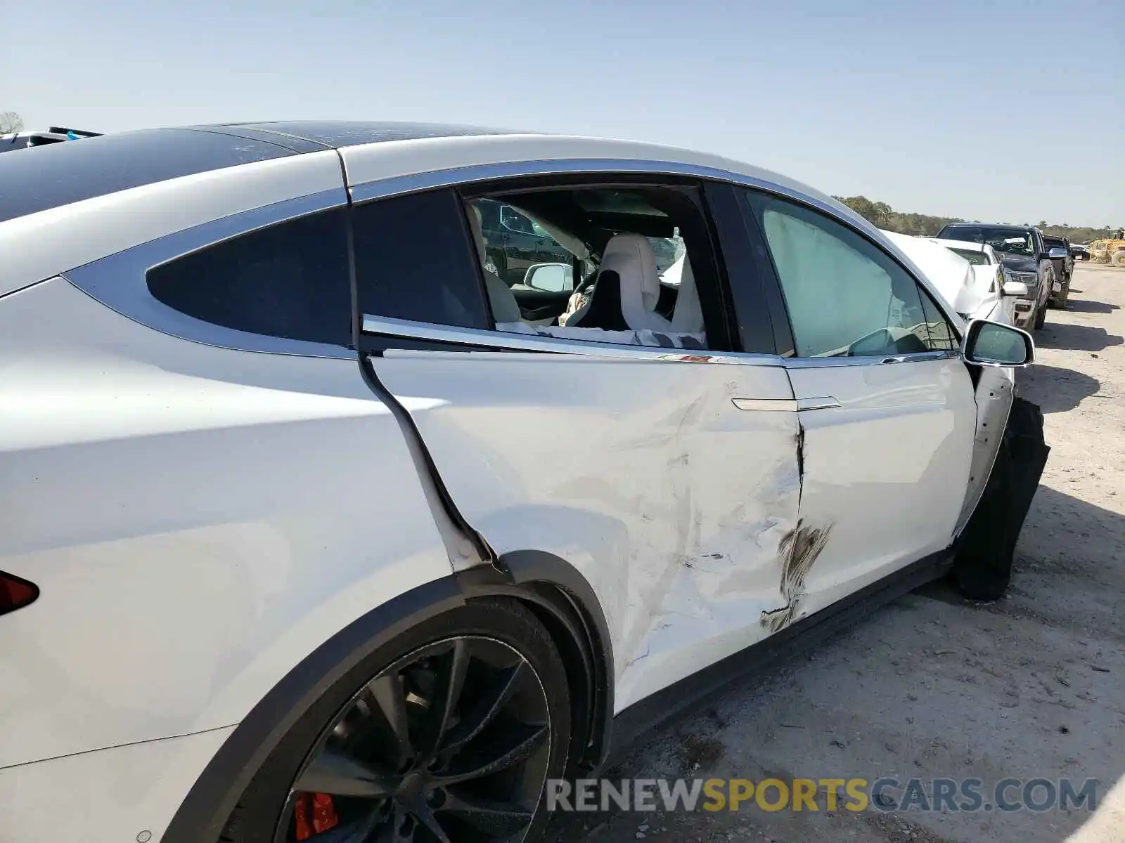 9 Photograph of a damaged car 5YJXCBE40KF145864 TESLA MODEL X 2019